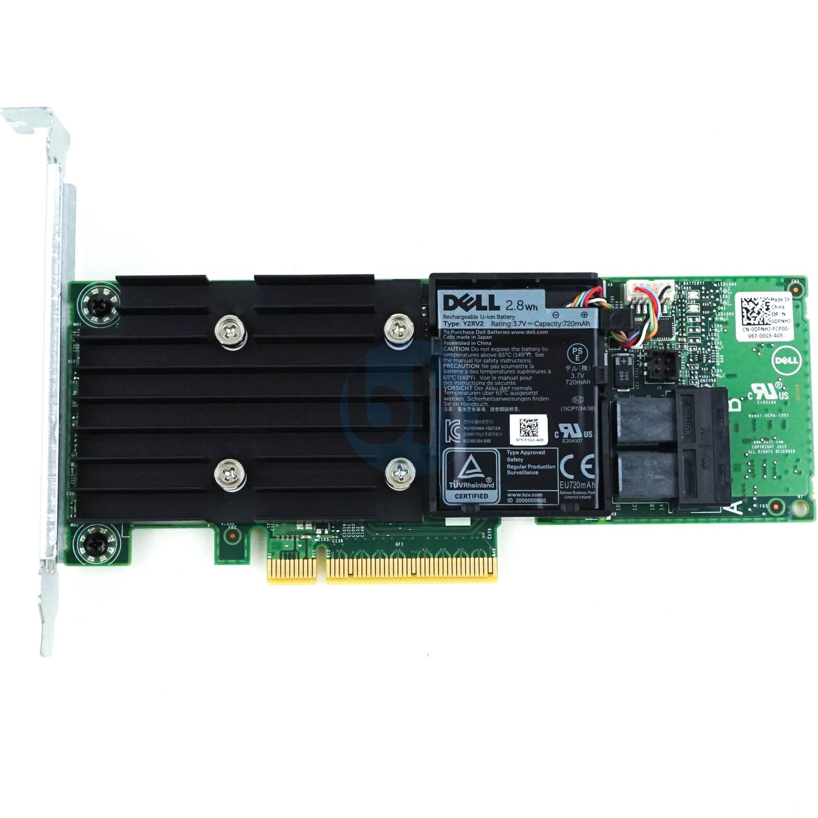 Dell PERC H740p 8GB Non-Volatile FH PCIe-x8 Internal RAID Controller