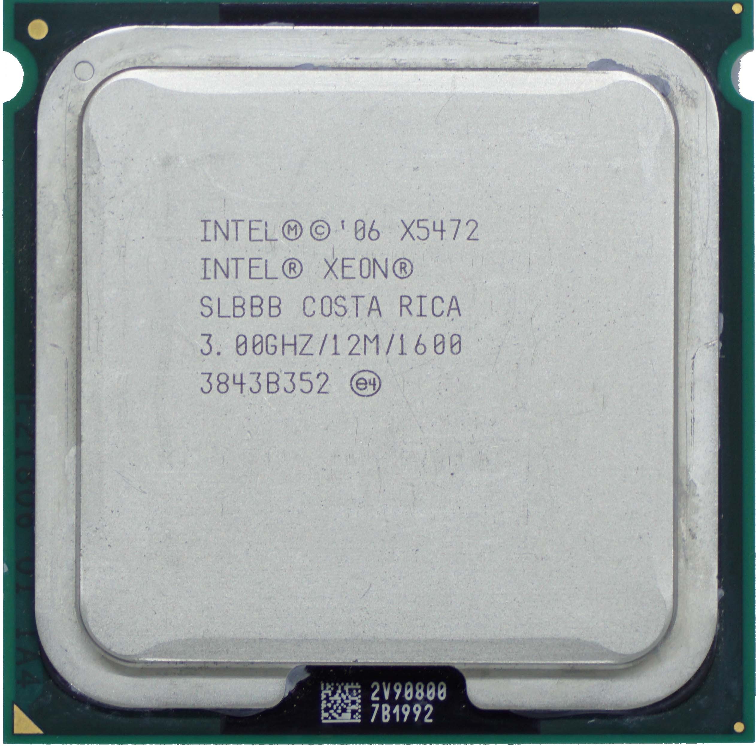 Intel Xeon X5472 (SLBBB) 3.00Ghz Quad (4) Core LGA771 120W CPU