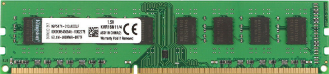 Kingston - 4GB PC3-12800R (DDR3-1600Mhz, 2RX8)