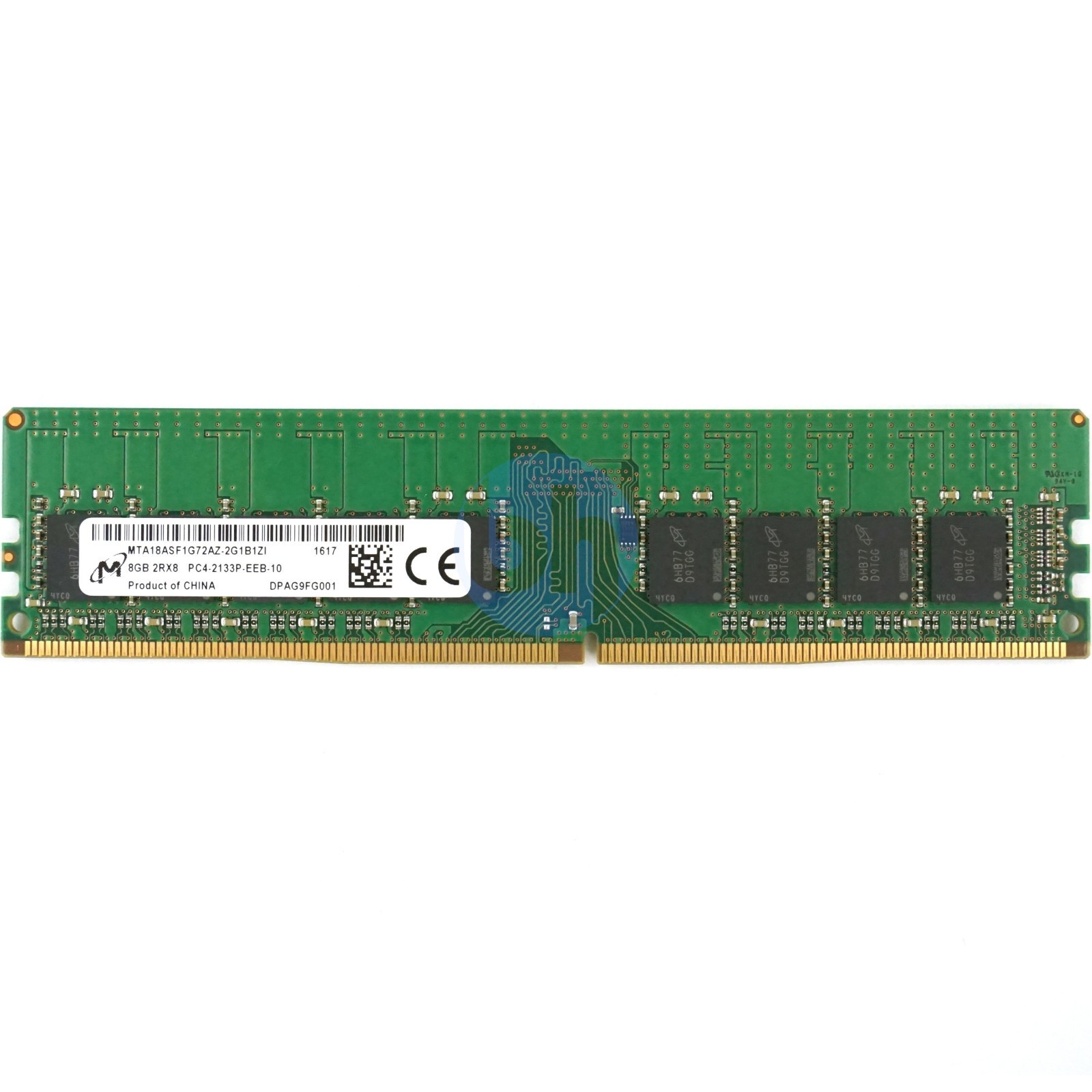 Micron - 8GB PC4-17000P-E (DDR4-2133MHz, 2RX8)