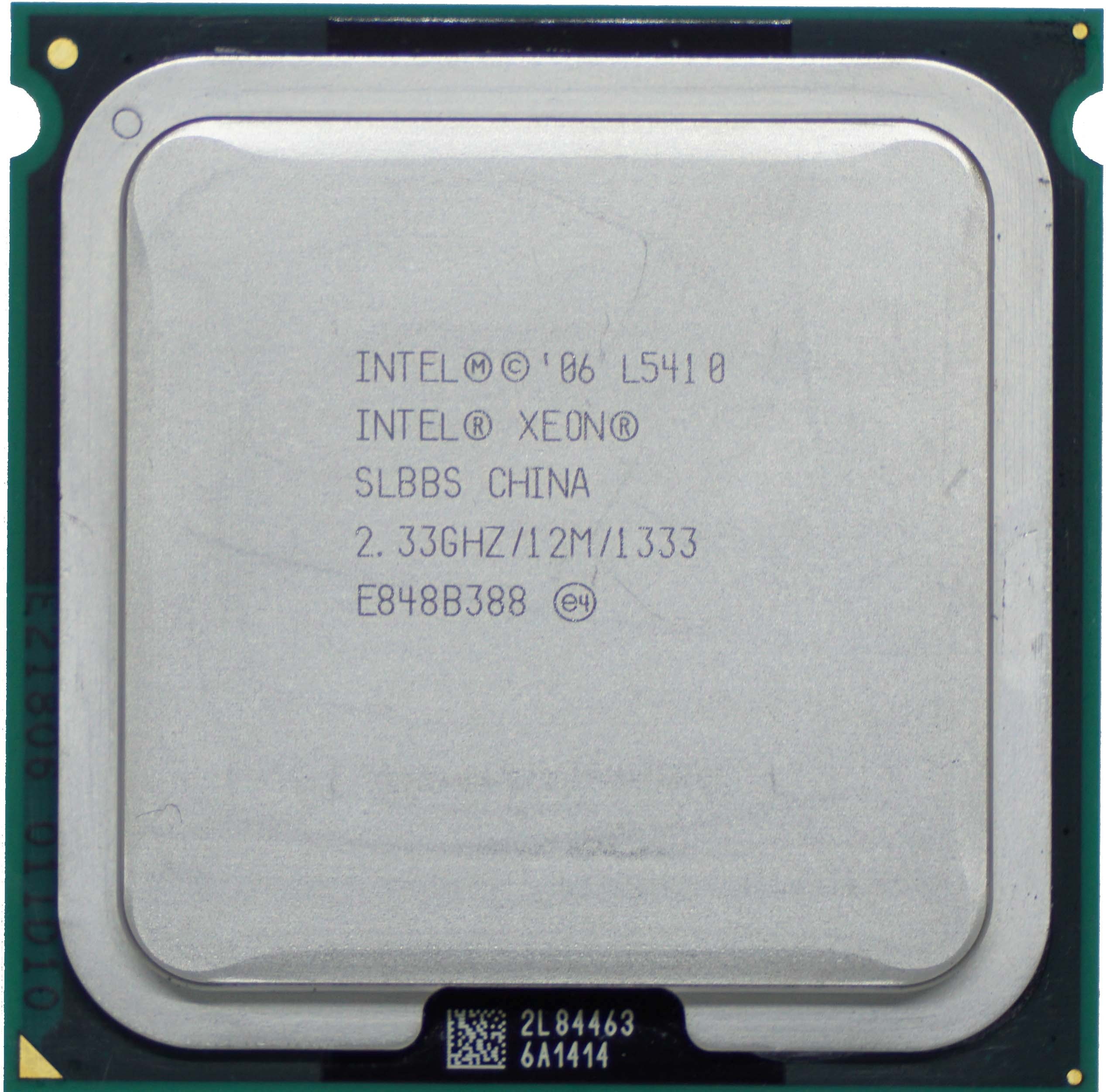 Intel Xeon L5410 (SLBBS) 2.33Ghz Quad (4) Core LGA771 50W CPU