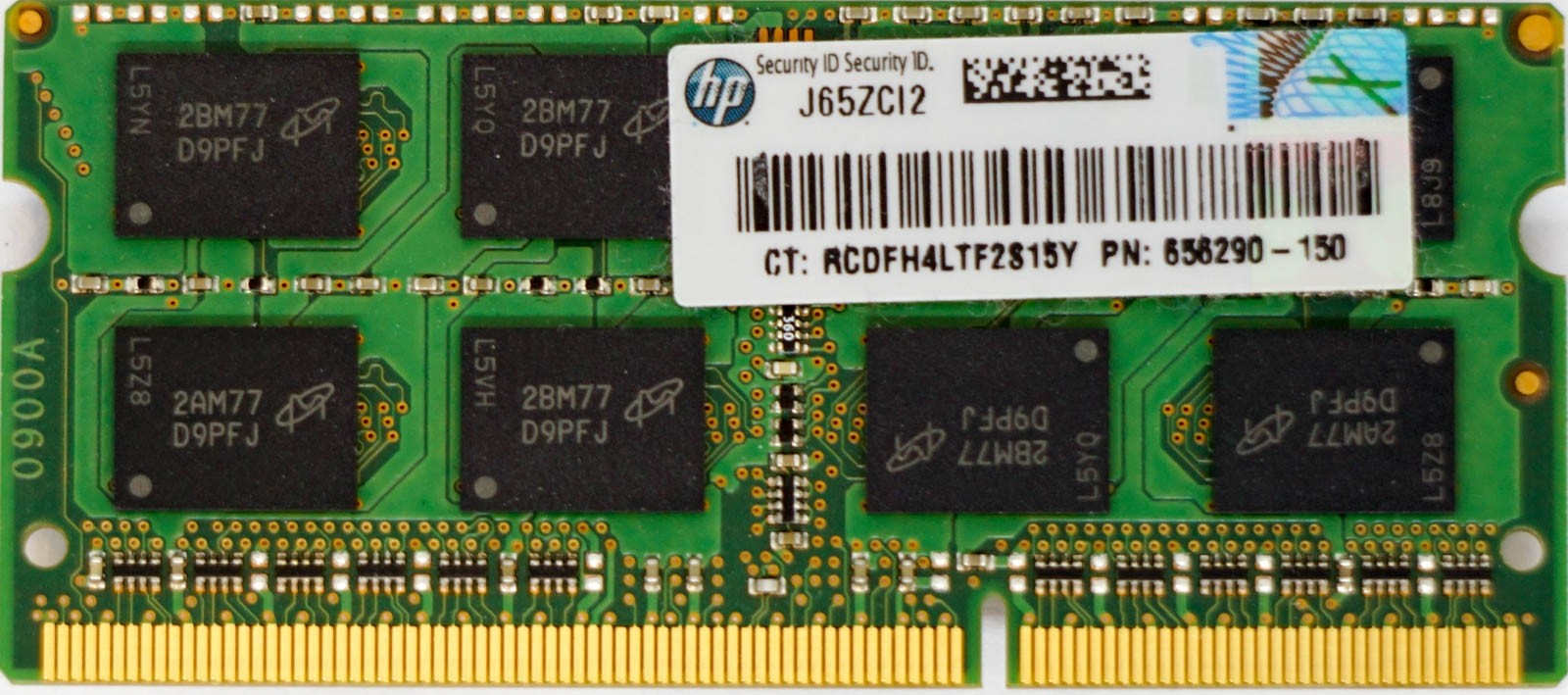 4GB PC3L-12800S (DDR3 Low-Power-1600Mhz, 2RX8) Laptop RAM