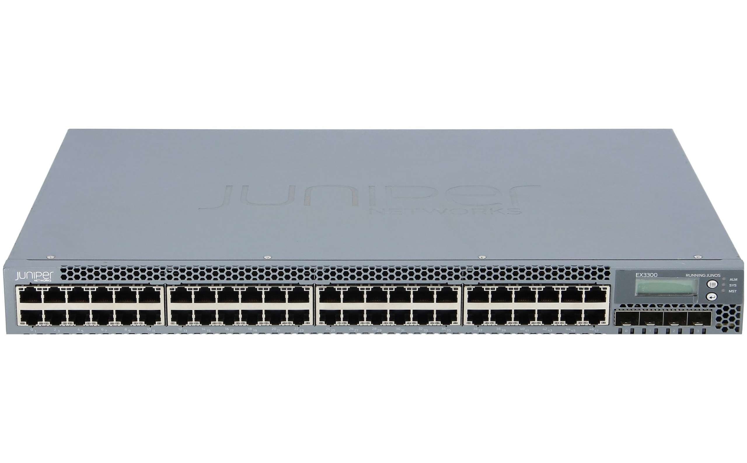 Juniper EX3300-48T-BF 48x RJ-45 1G 4x SFP+ 10Gb SFP+ Managed Switch