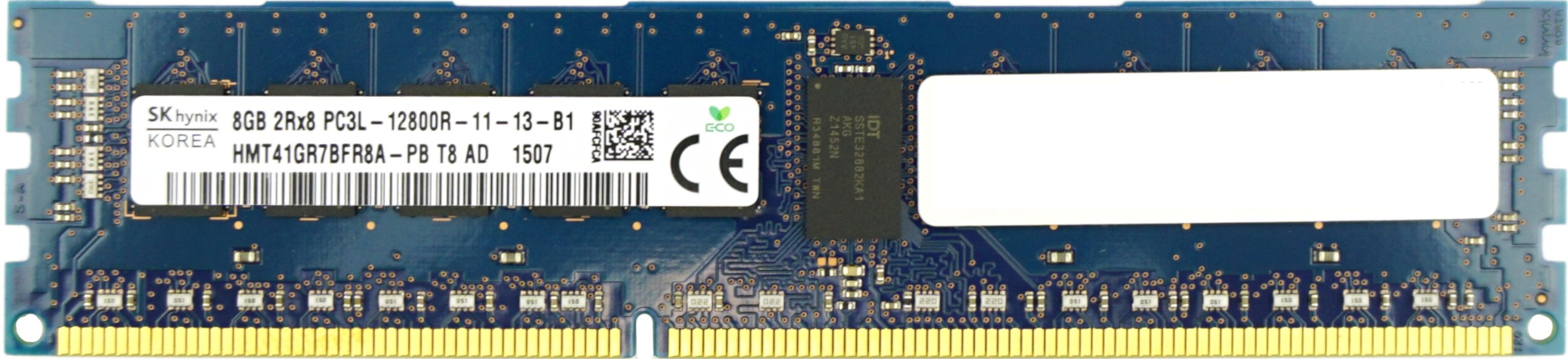 Hynix - 8GB PC3L-12800R (DDR3 Low-Power-1600Mhz, 2RX8)