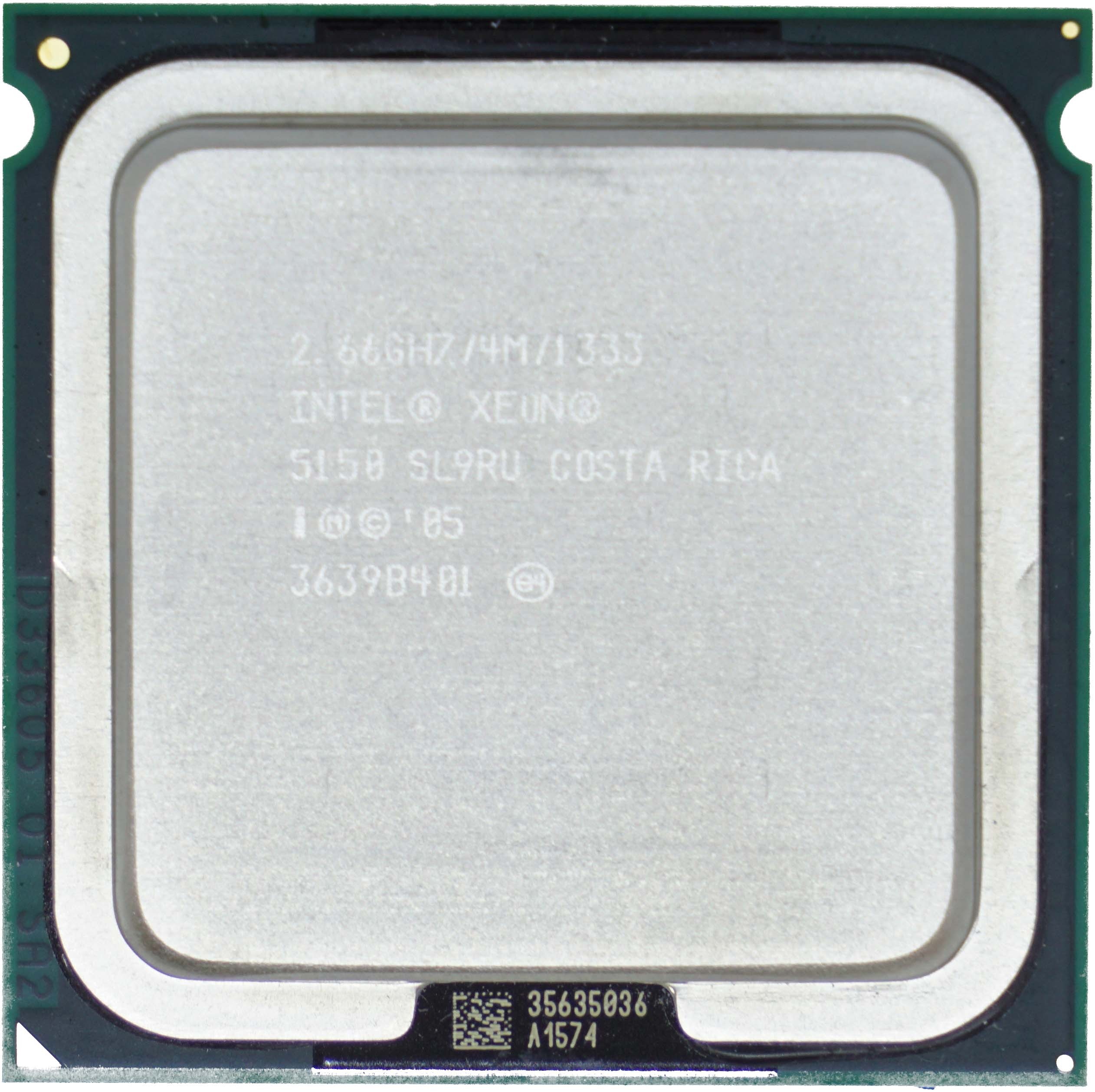 Intel Xeon 5150 (SL9RU) 2.66Ghz Dual (2) Core LGA771 65W CPU