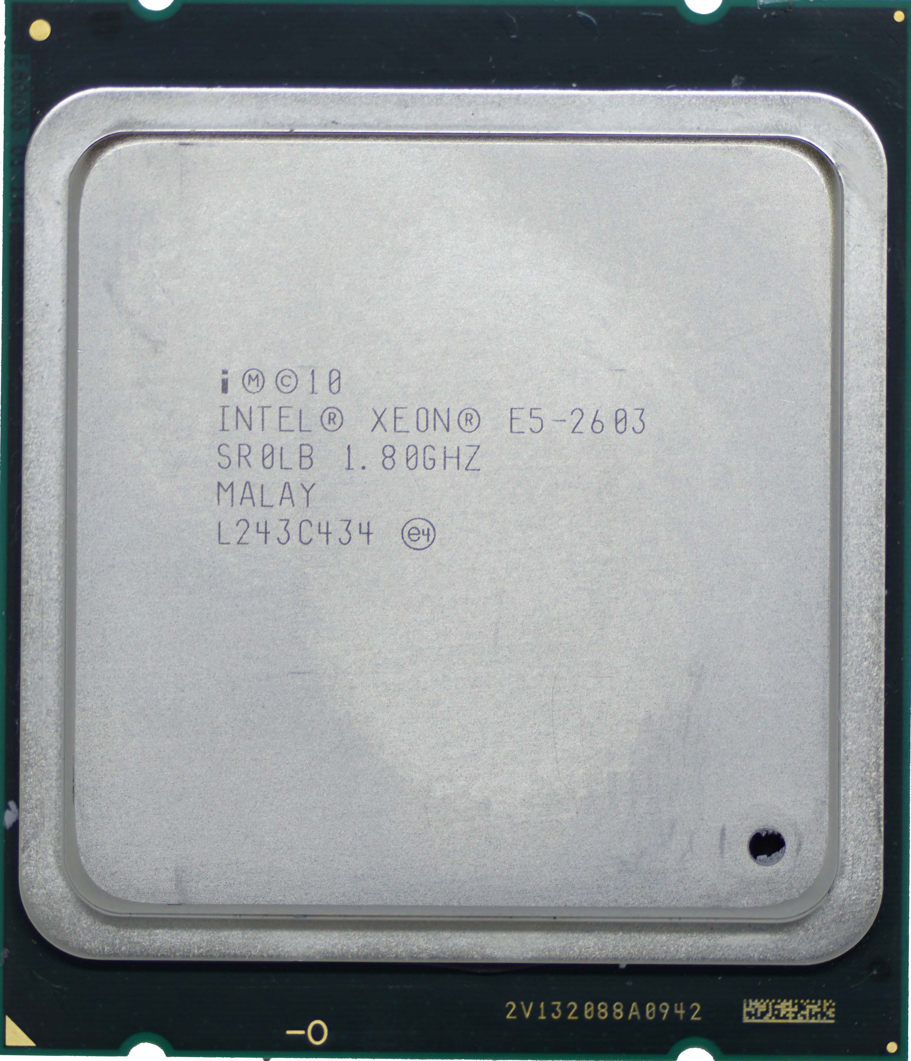 Intel Xeon E5-2603 V1 (SR0LB) 1.80Ghz Quad (4) Core LGA2011 80W CPU