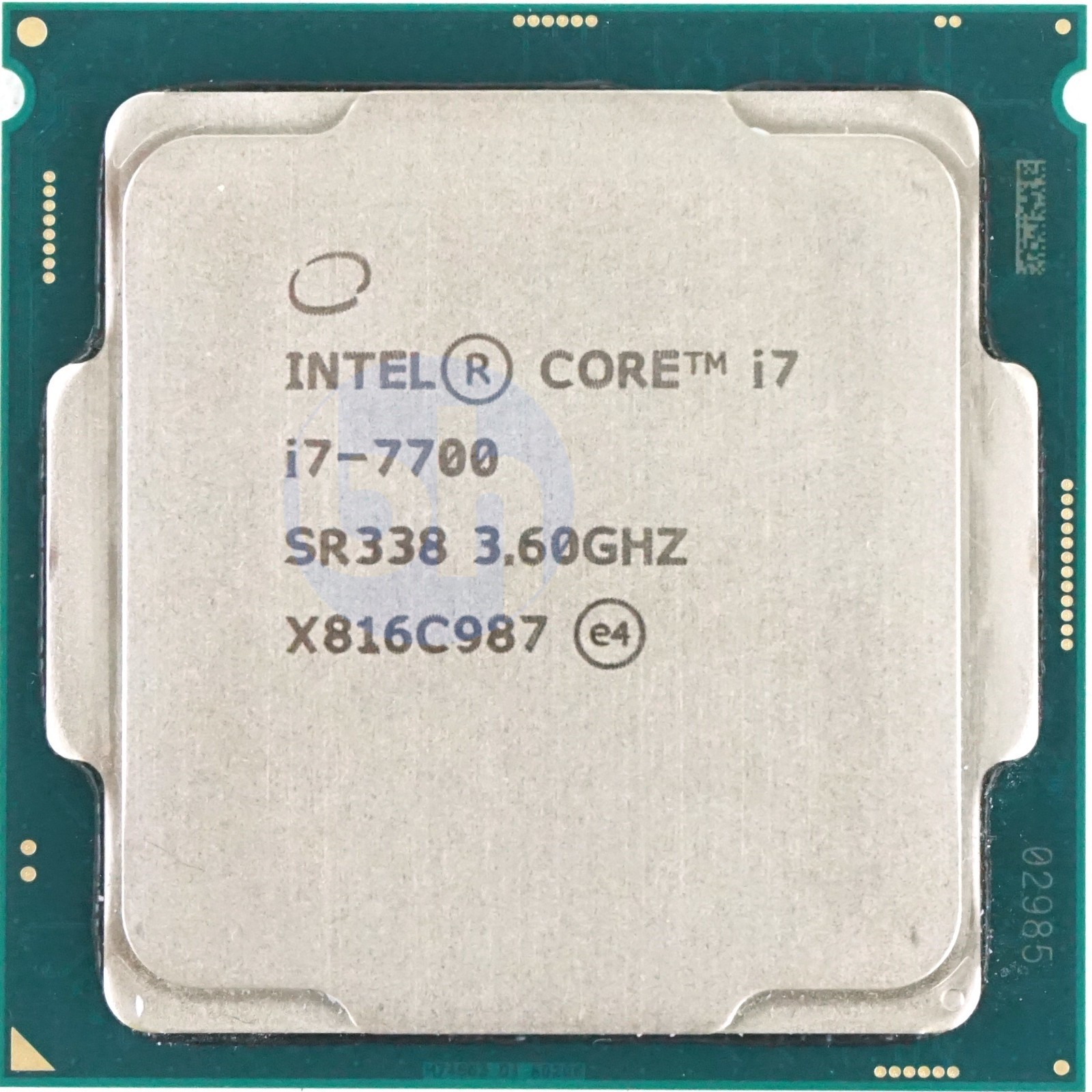 CPU Intel Corei7 7700