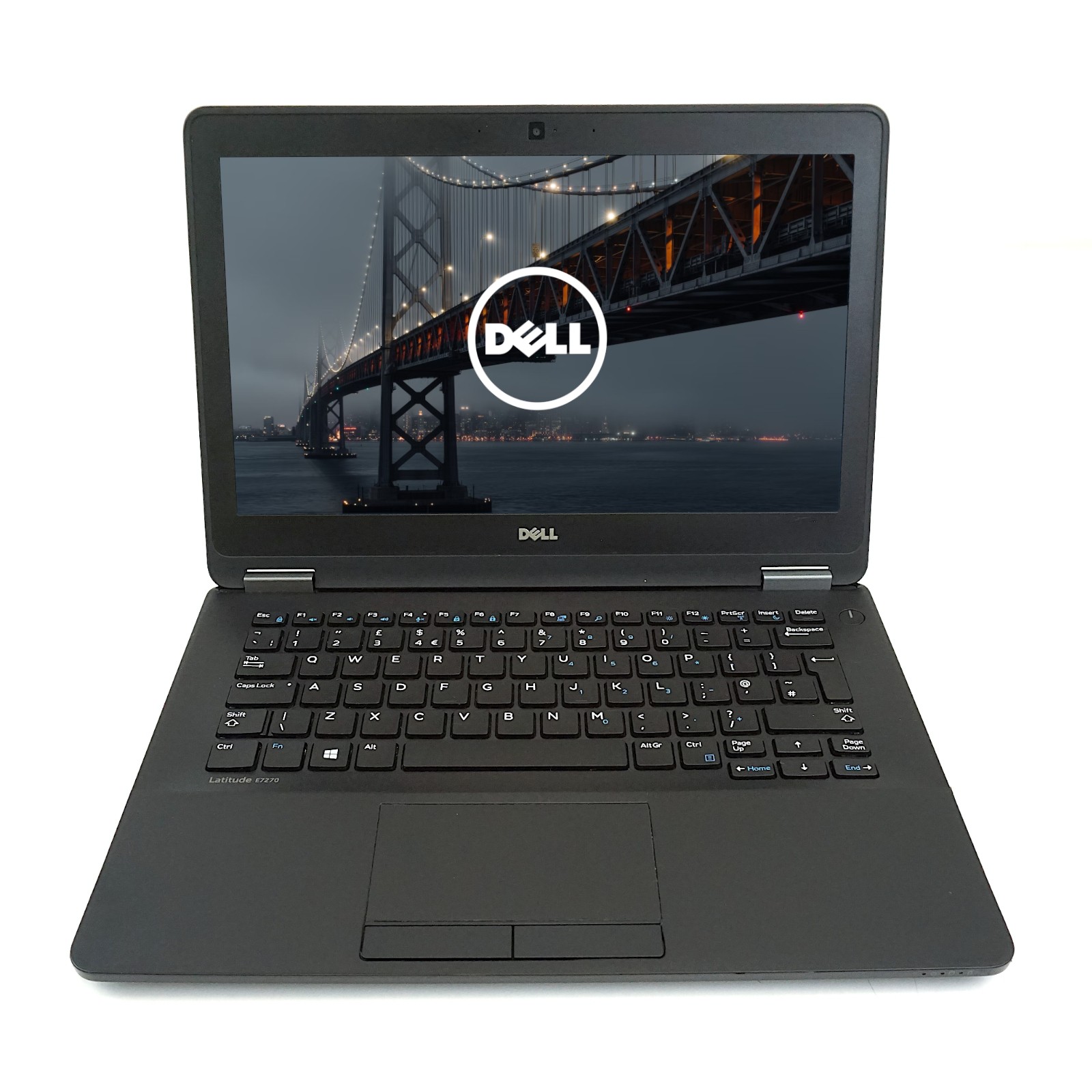 Refurbished Dell Latitude E7270 12 Inch Laptop Front