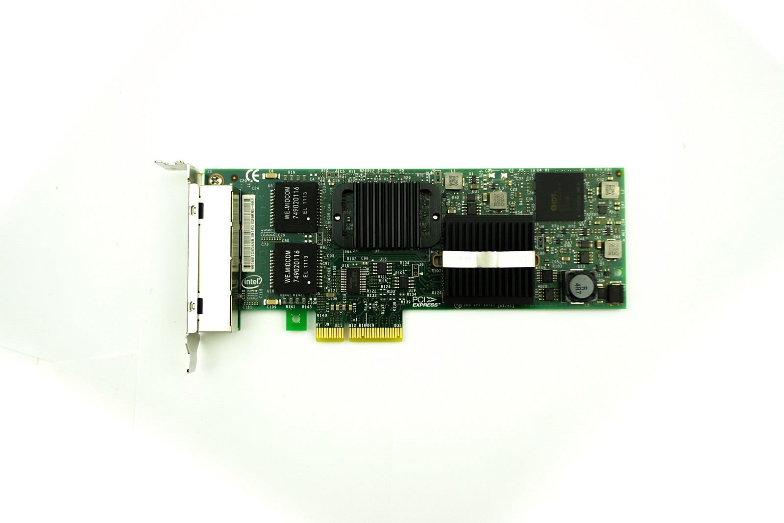 Intel Gigabit ET Quad Port - 1GbE RJ45 Low Profile PCIe-x4 Ethernet