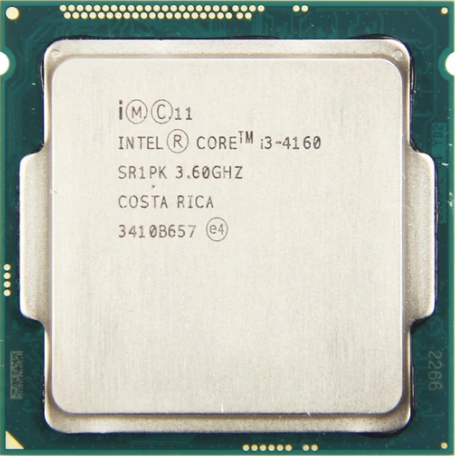 Intel Core i3-4160 (SR1PK) 3.60Ghz Dual (2) Core LGA1150 54W CPU