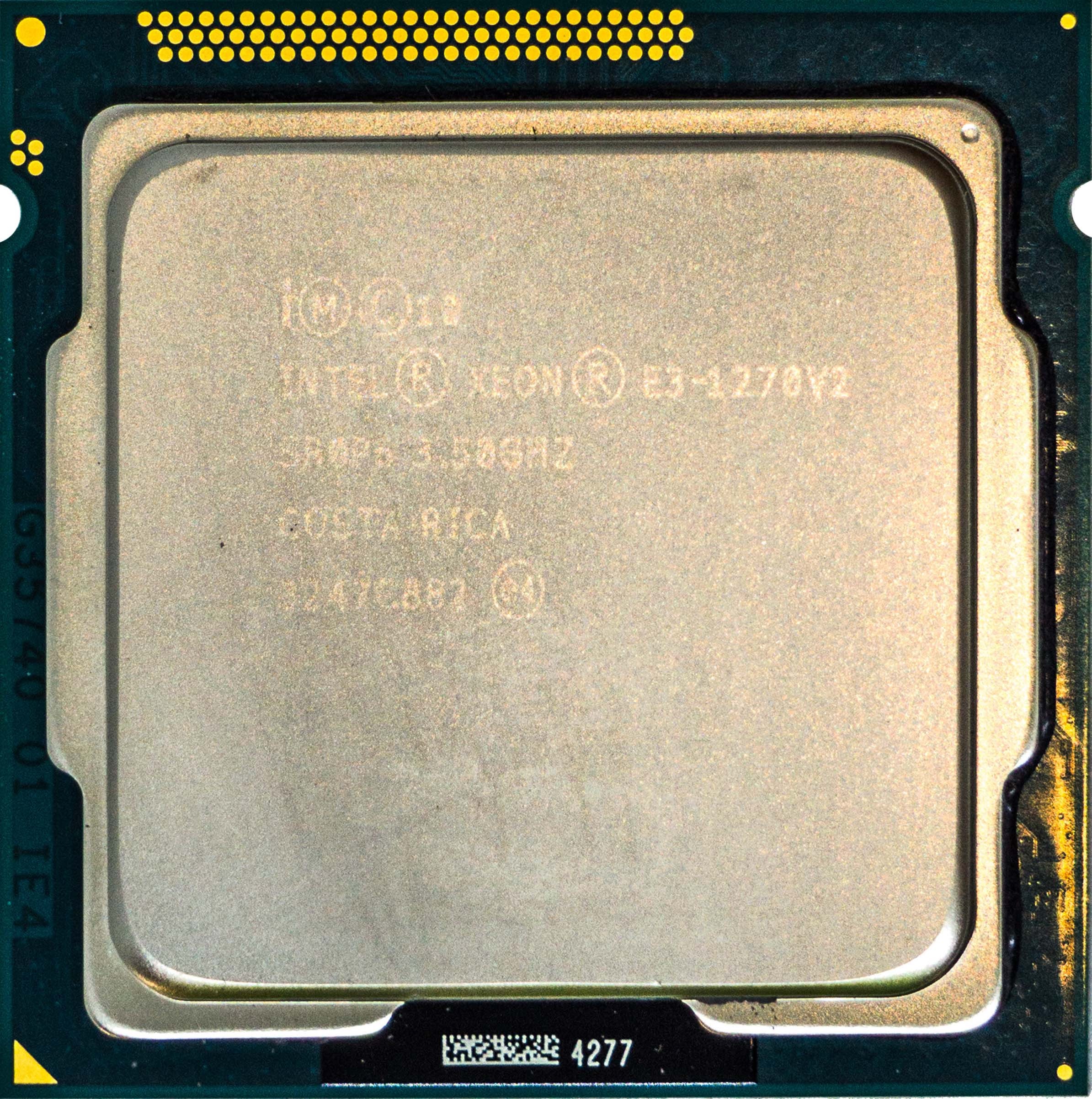SR0P6 Intel Xeon E3-1270 V2 (SR0P6) 3.50Ghz Quad (4) Core LGA1155 69W CPU