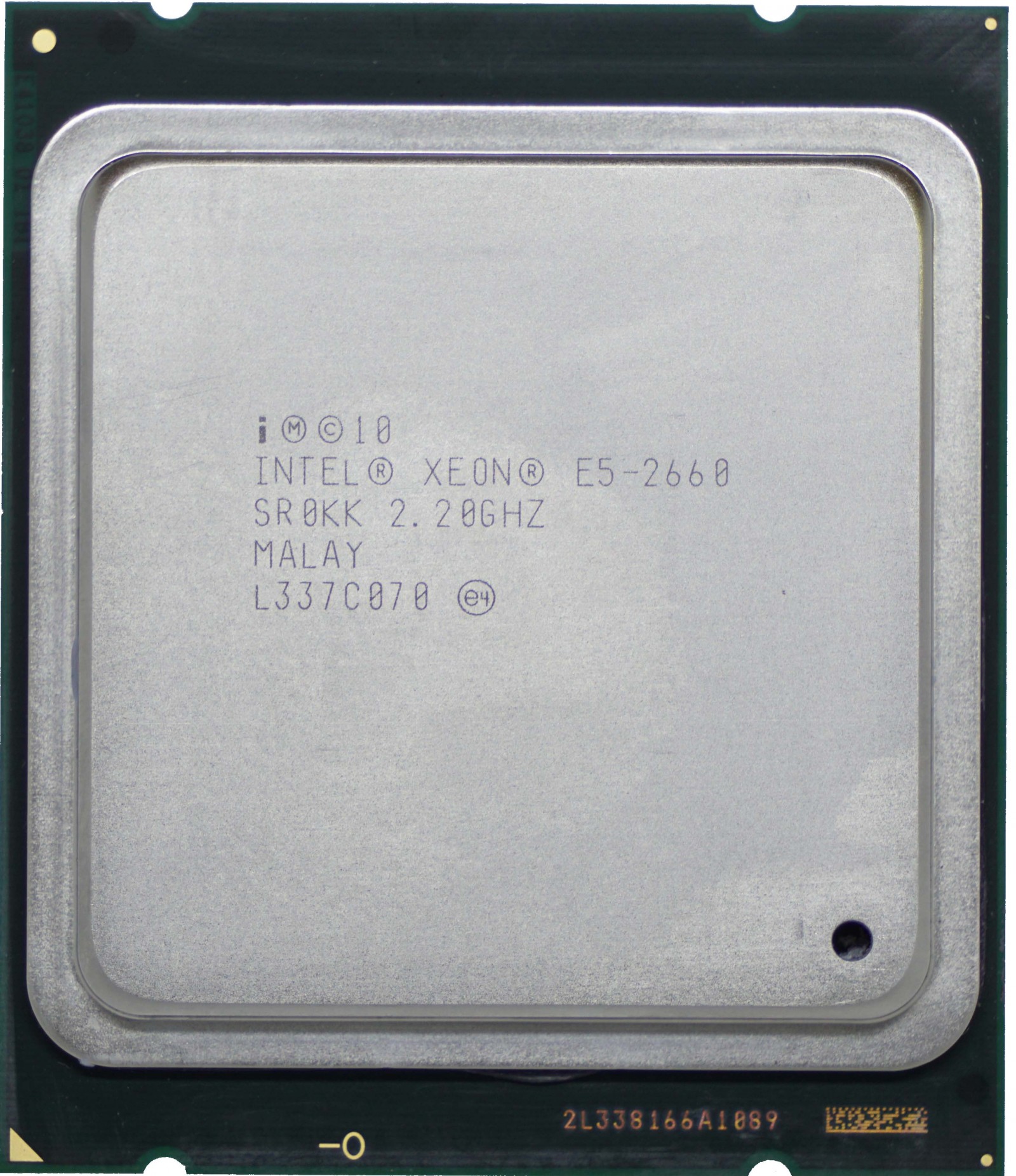 Intel Xeon E5-2660 V1 (SR0KK) - 8-Core 2.20GHz LGA2011 20MB 95W CPU