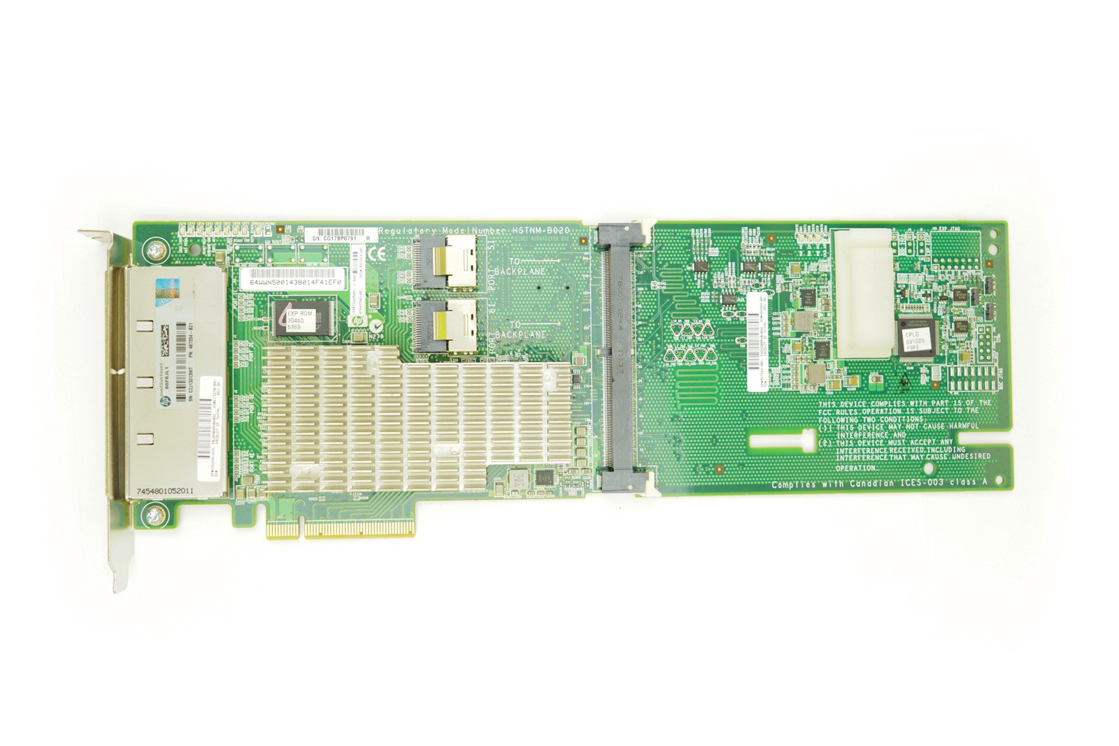 HP Smart Array P812 G6, G7 - FH PCIe-x8 RAID Controller
