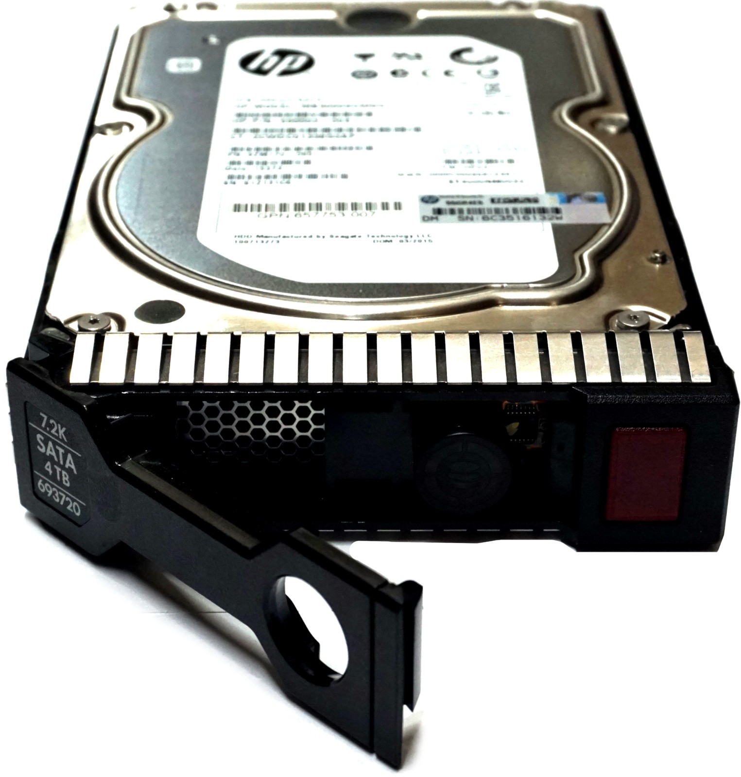 HP (693720-001) 4TB Midline SATA (3.5") 6Gb/s 7.2K HDD in Gen8 Hot-Swap Caddy