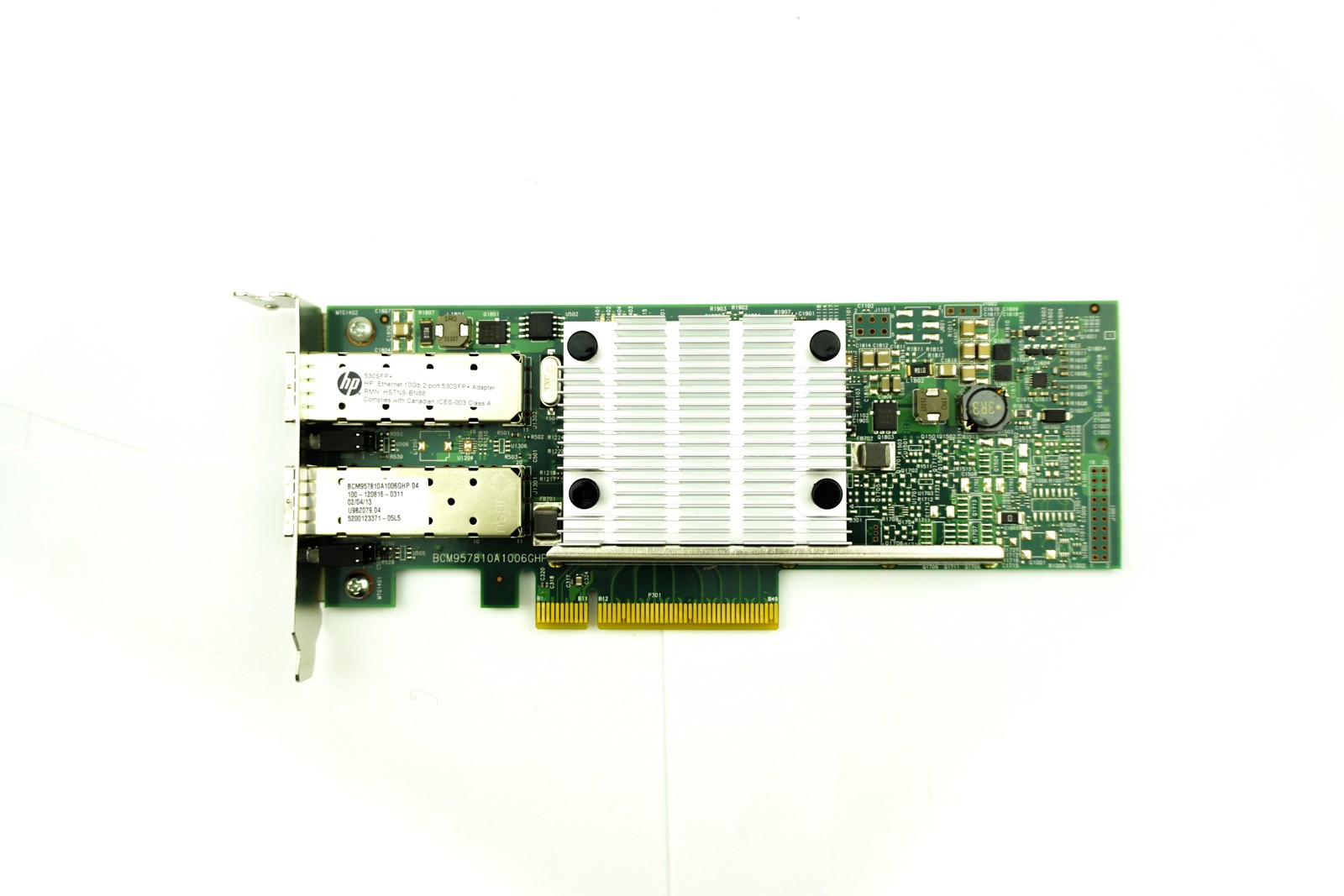 Broadcom BCM57810S Dual Port - 10GbE SFP+ Low Profile PCIe-x8 CNA