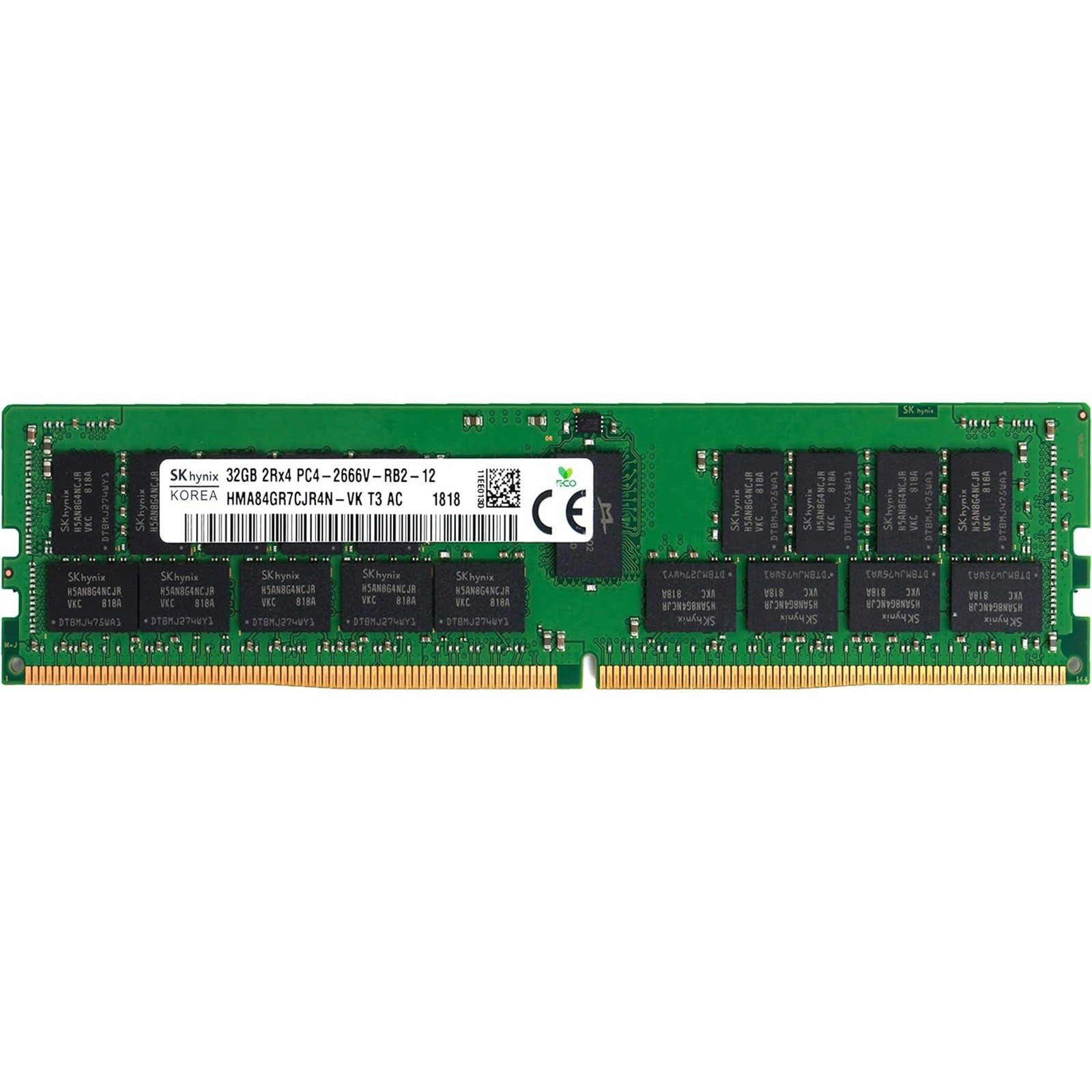 Hynix (HMA84GR7CJR4N-VK) - 32GB PC4-21300V-R (2RX4, DDR4-2666MHz) RAM