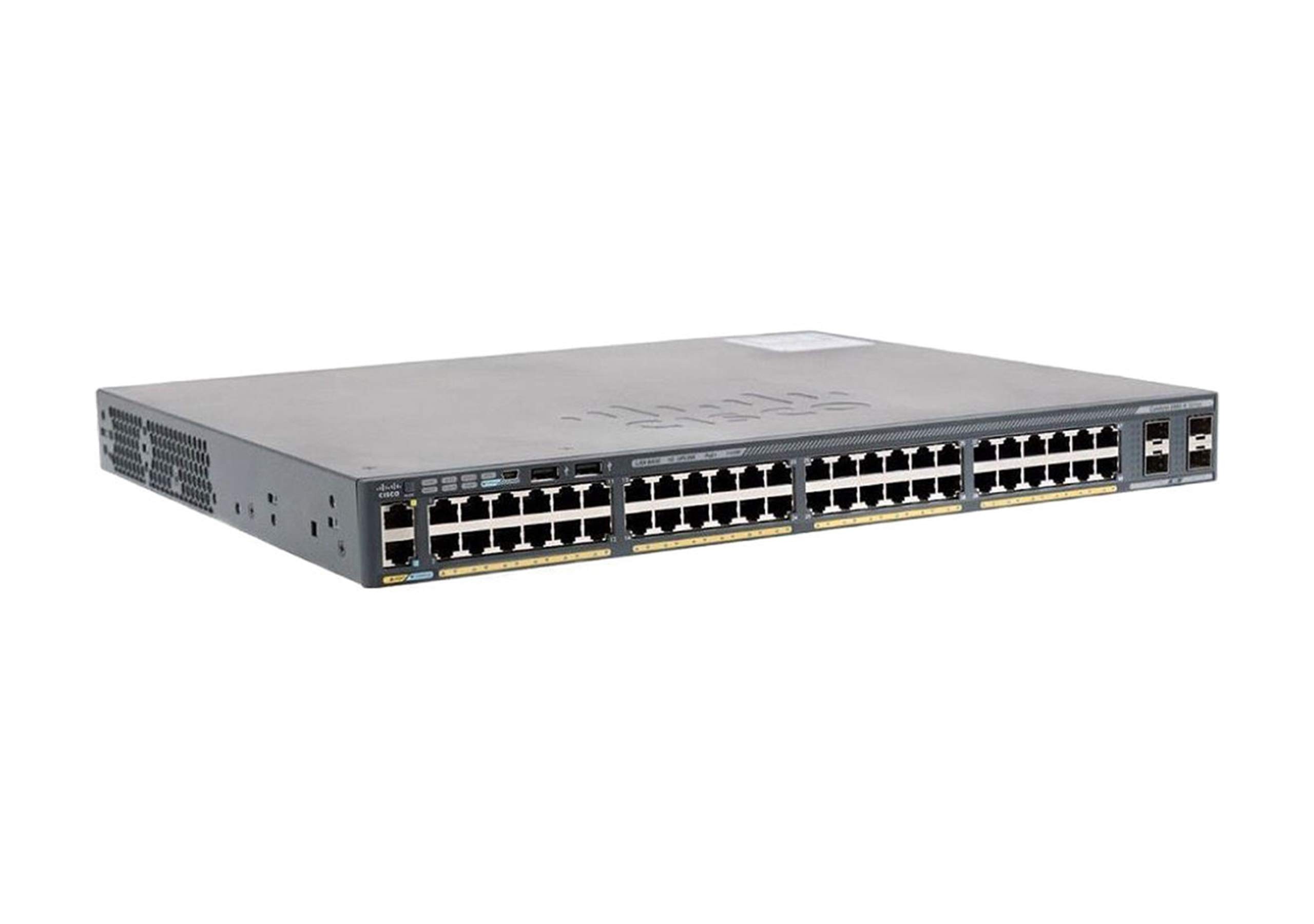 Cisco WS-C2960X-48FPS-L 48 Port 1GbE POE Managed Switch