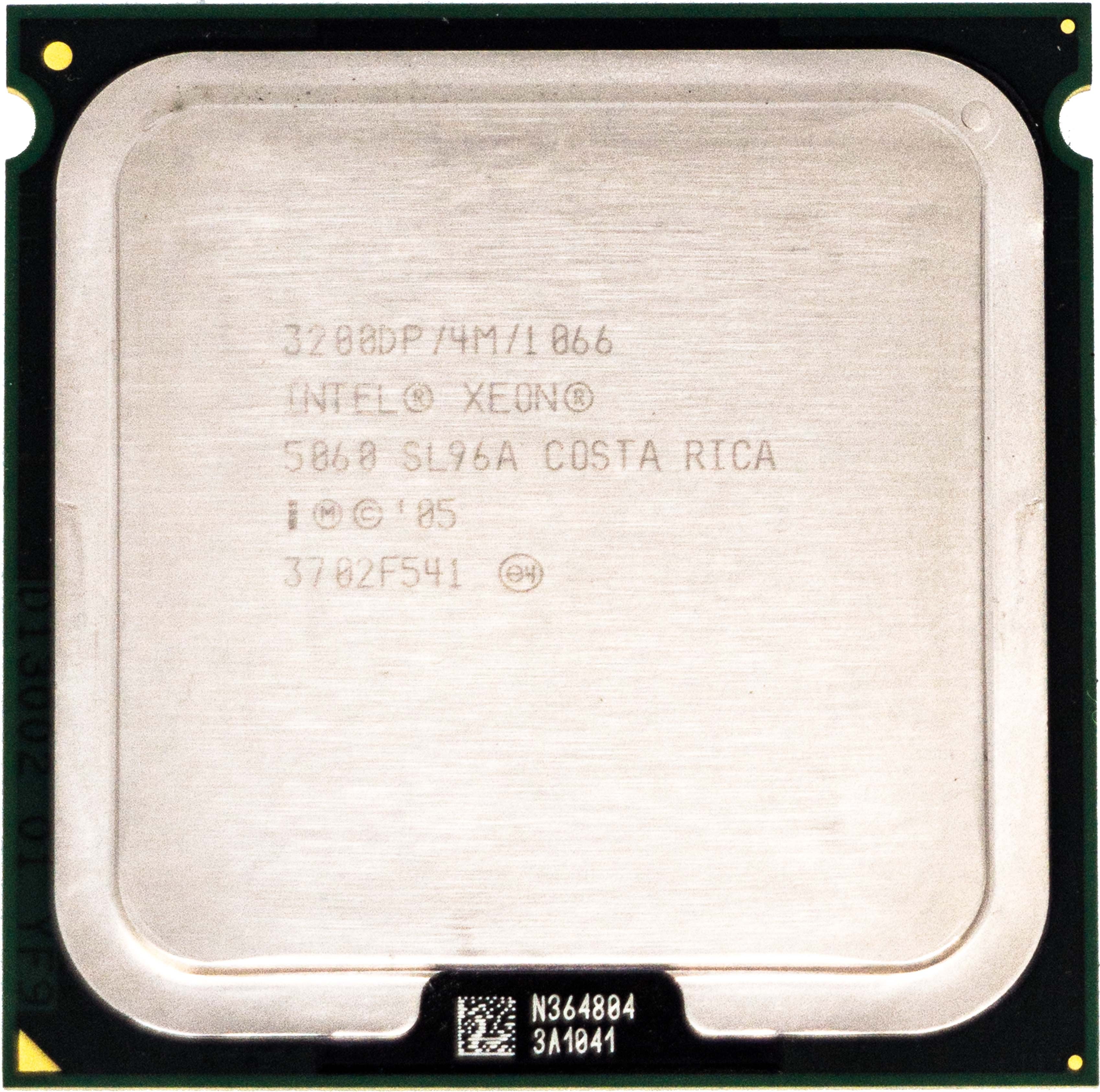 Intel Xeon 5060 (SL96A) 3.20Ghz Dual (2) Core LGA771 130W CPU
