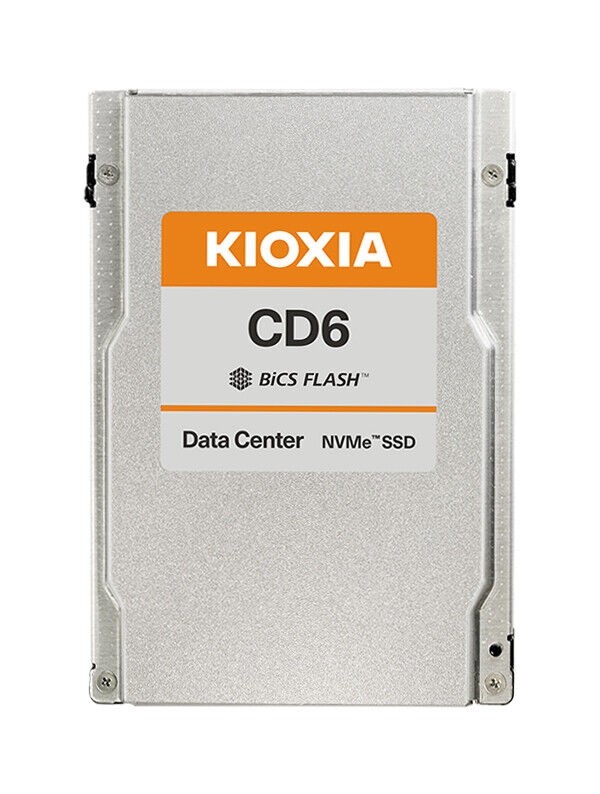 Kioxia (KCD6XLUL15T3) - 15.36TB (SFF 2.5in) U.3 NVMe SSD