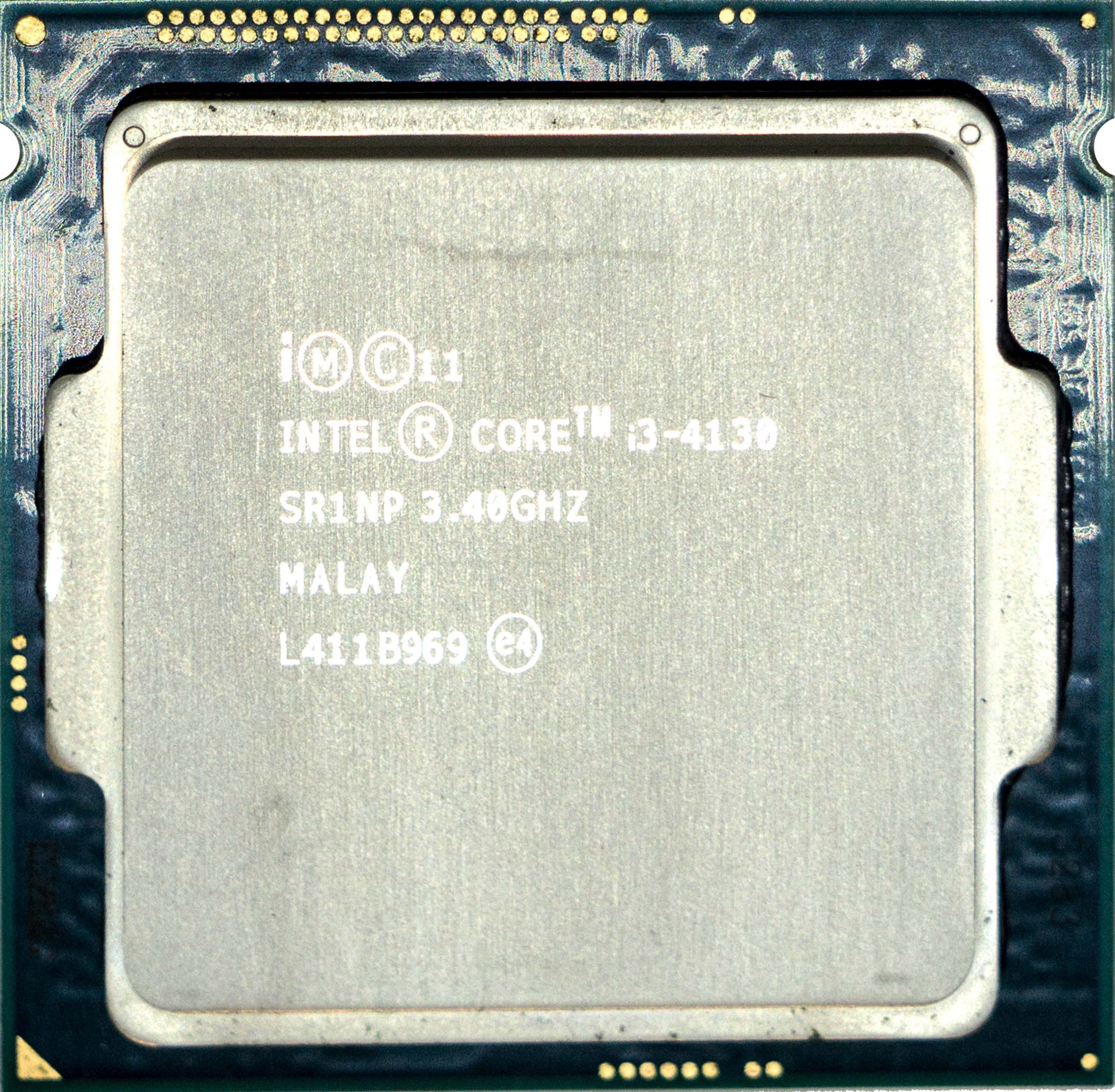 Intel Core i3-4130 (SR1NP) 3.40Ghz Dual (2) Core LGA1150 54W CPU