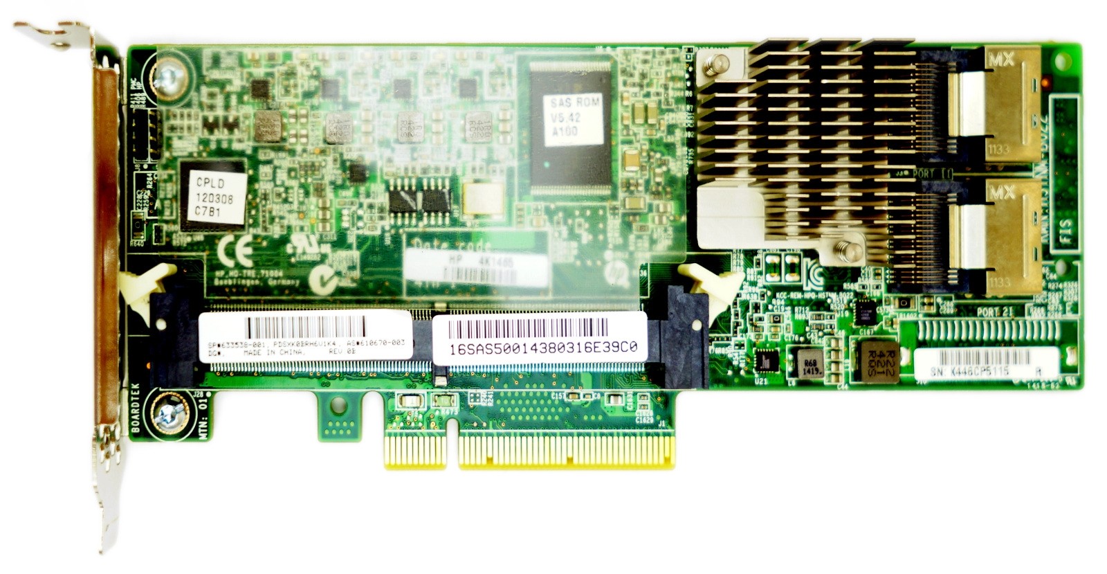 HP Smart Array P420 - Low Profile PCIe-x8 RAID Controller