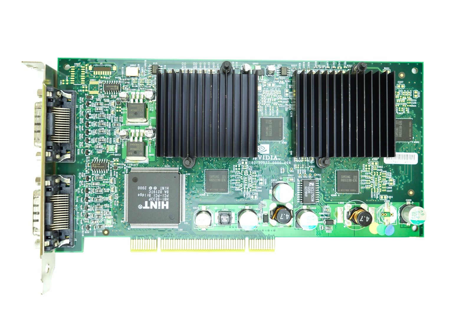 HP nVidia Quadro4 NVS400 - 2*64MB DDR PCI FH