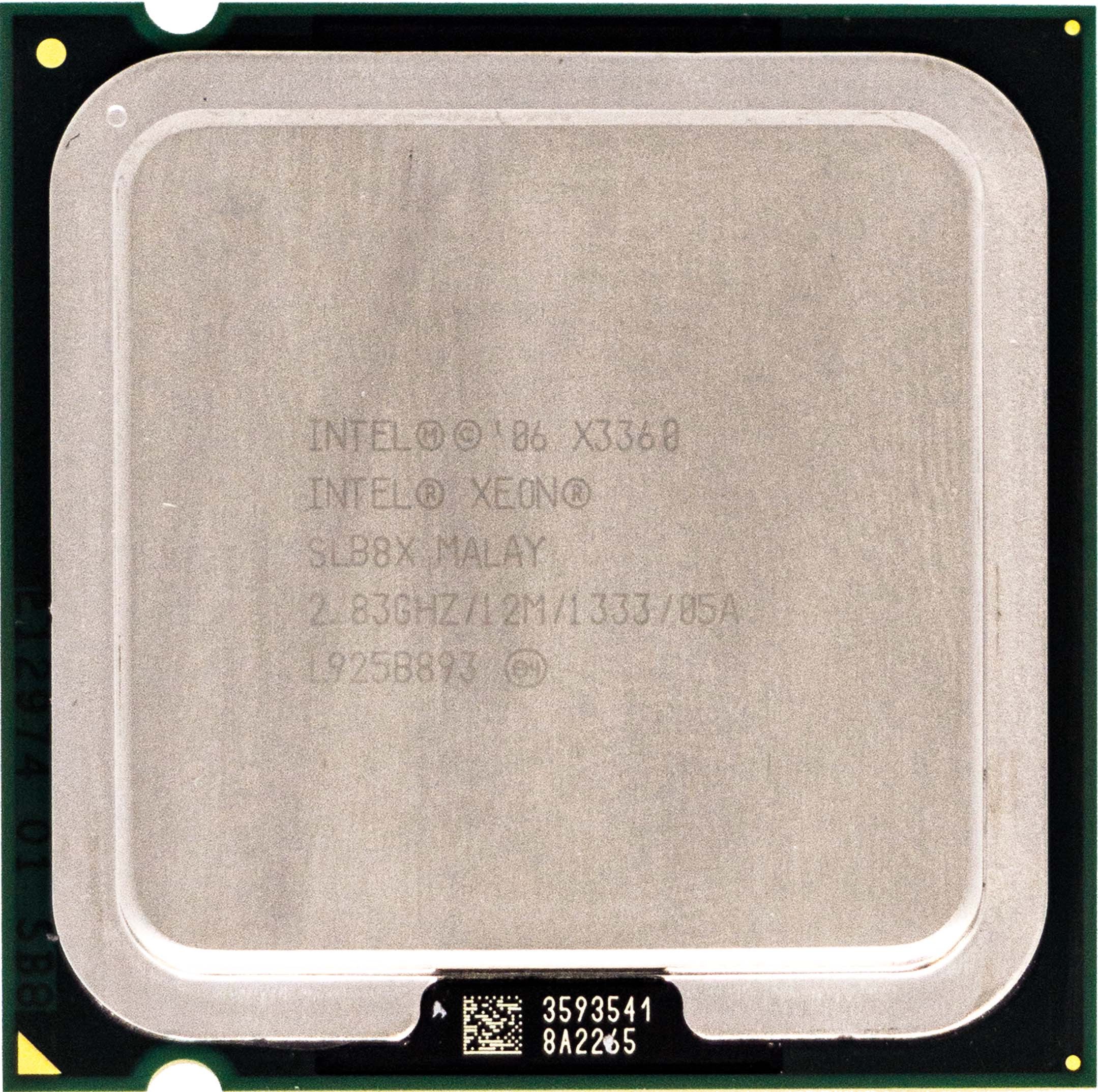 Intel Xeon X3360 (SLB8X) 2.83Ghz Quad (4) Core LGA775 95W CPU