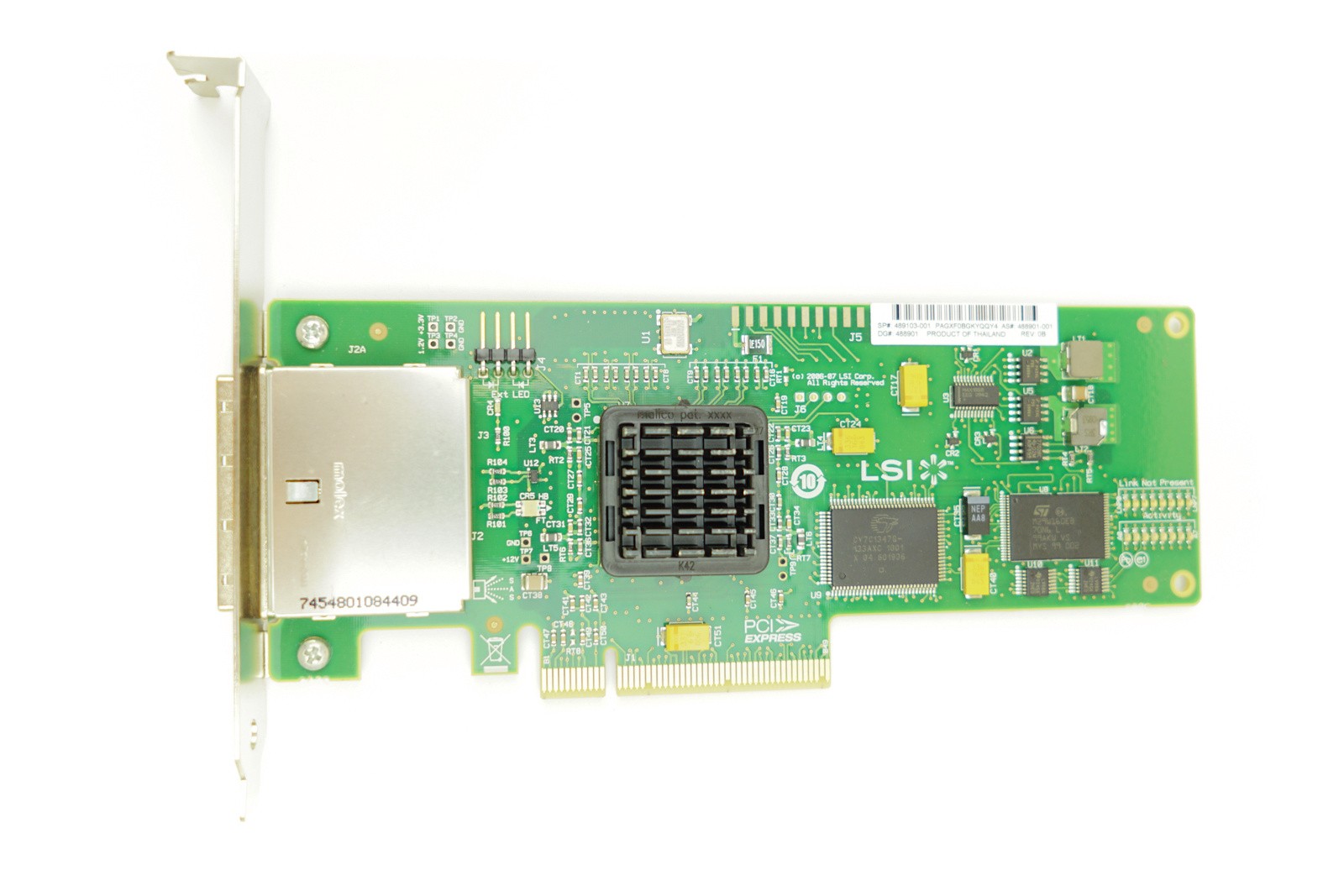 HP SAS3801E-HP - FH PCIe-x8 RAID Controller