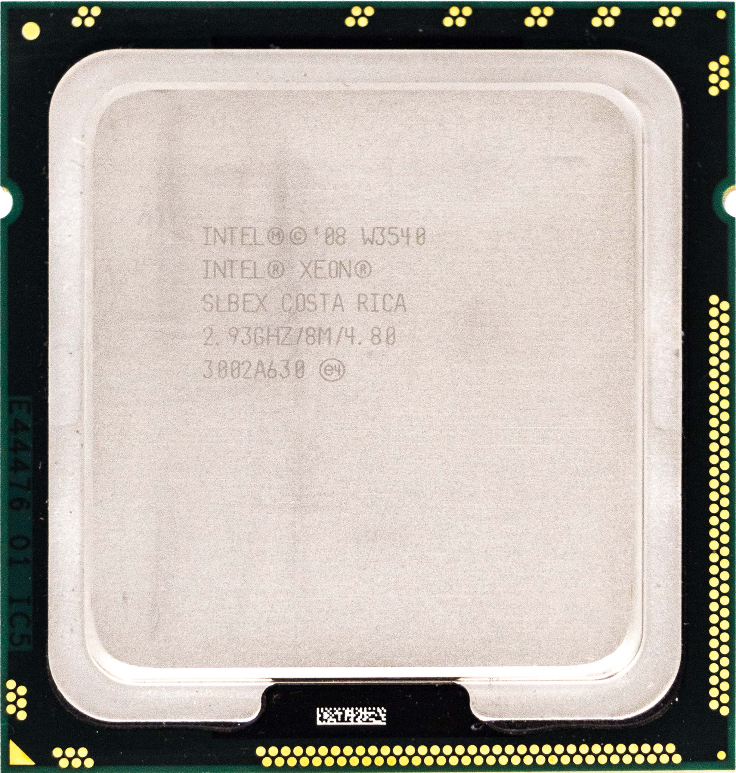 Intel Xeon W3540 (SLBEX) 2.93GHz 4-Core LGA1366 130W 8MB CPU CPU0000174