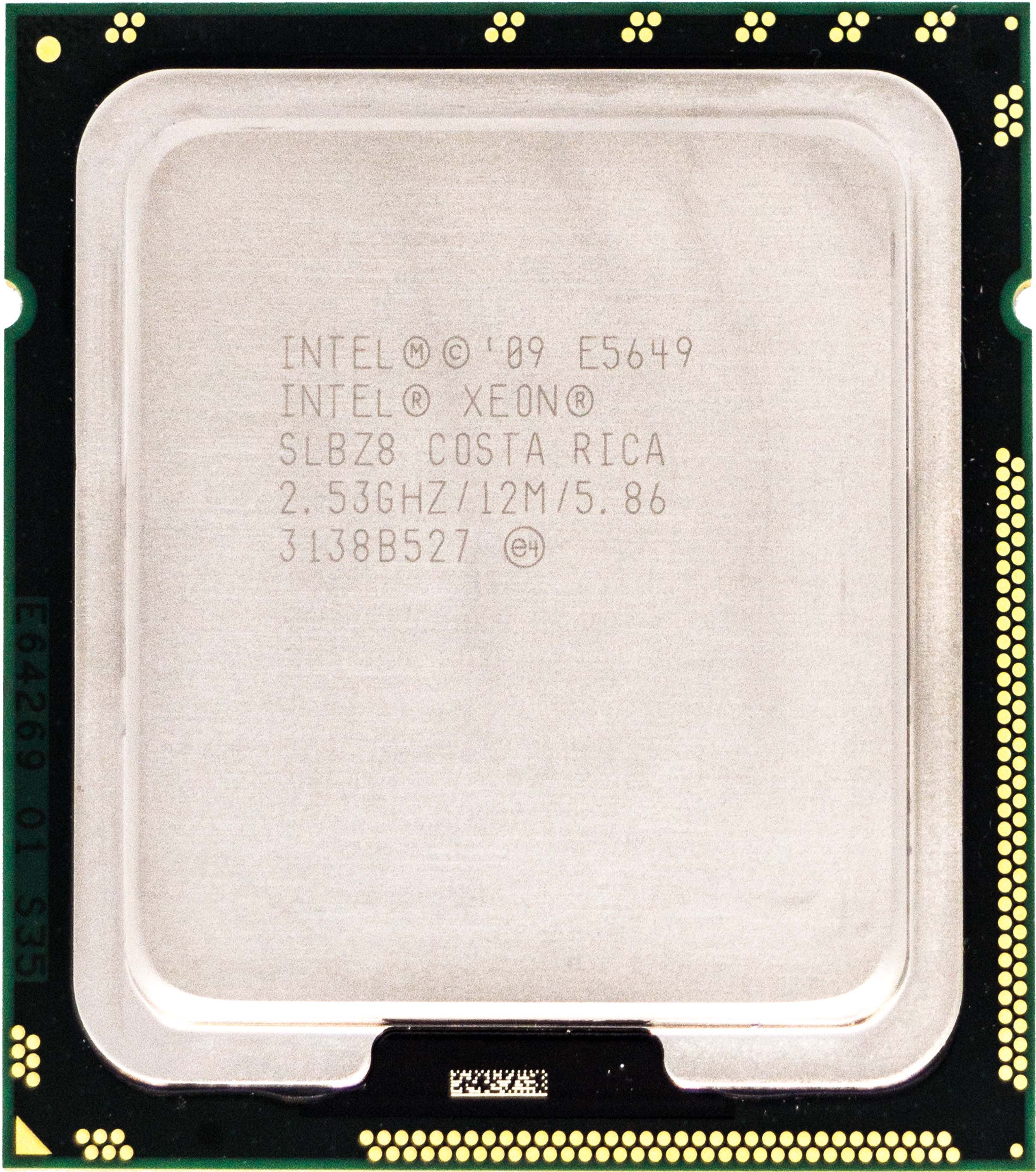 SLBZ8 Intel Xeon E5649 (SLBZ8) 2.53Ghz Hexa (6) Core LGA1366 80W CPU