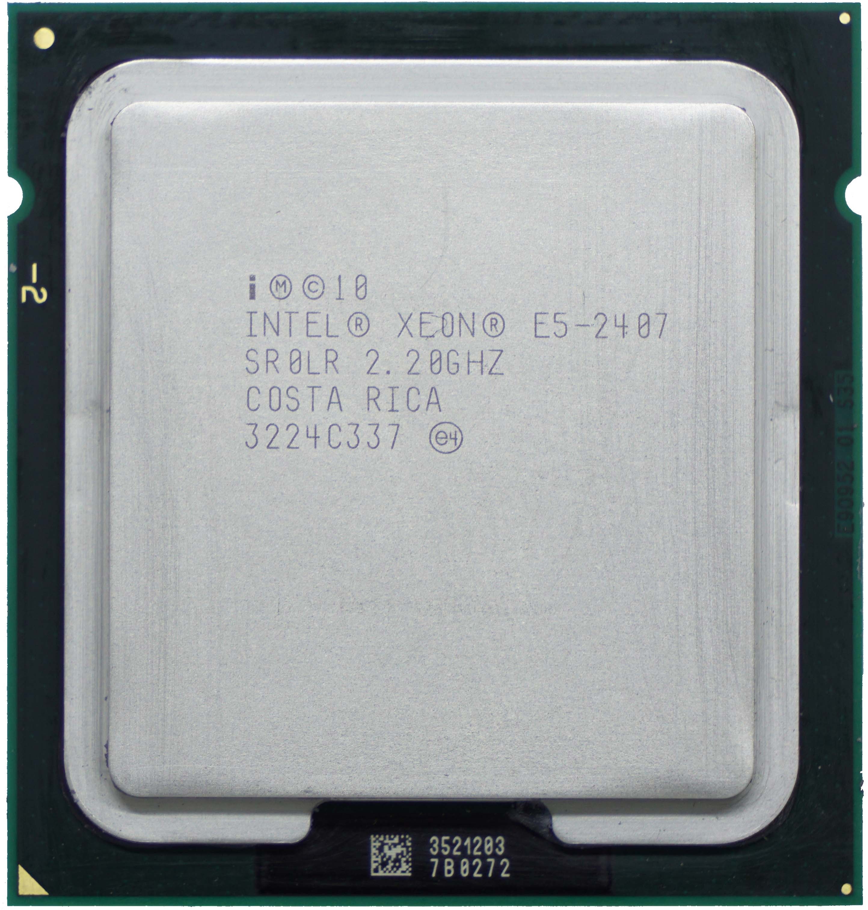 Intel Xeon E5-2407 V1 (SR0LR) 2.20Ghz Quad (4) Core LGA1356 80W CPU