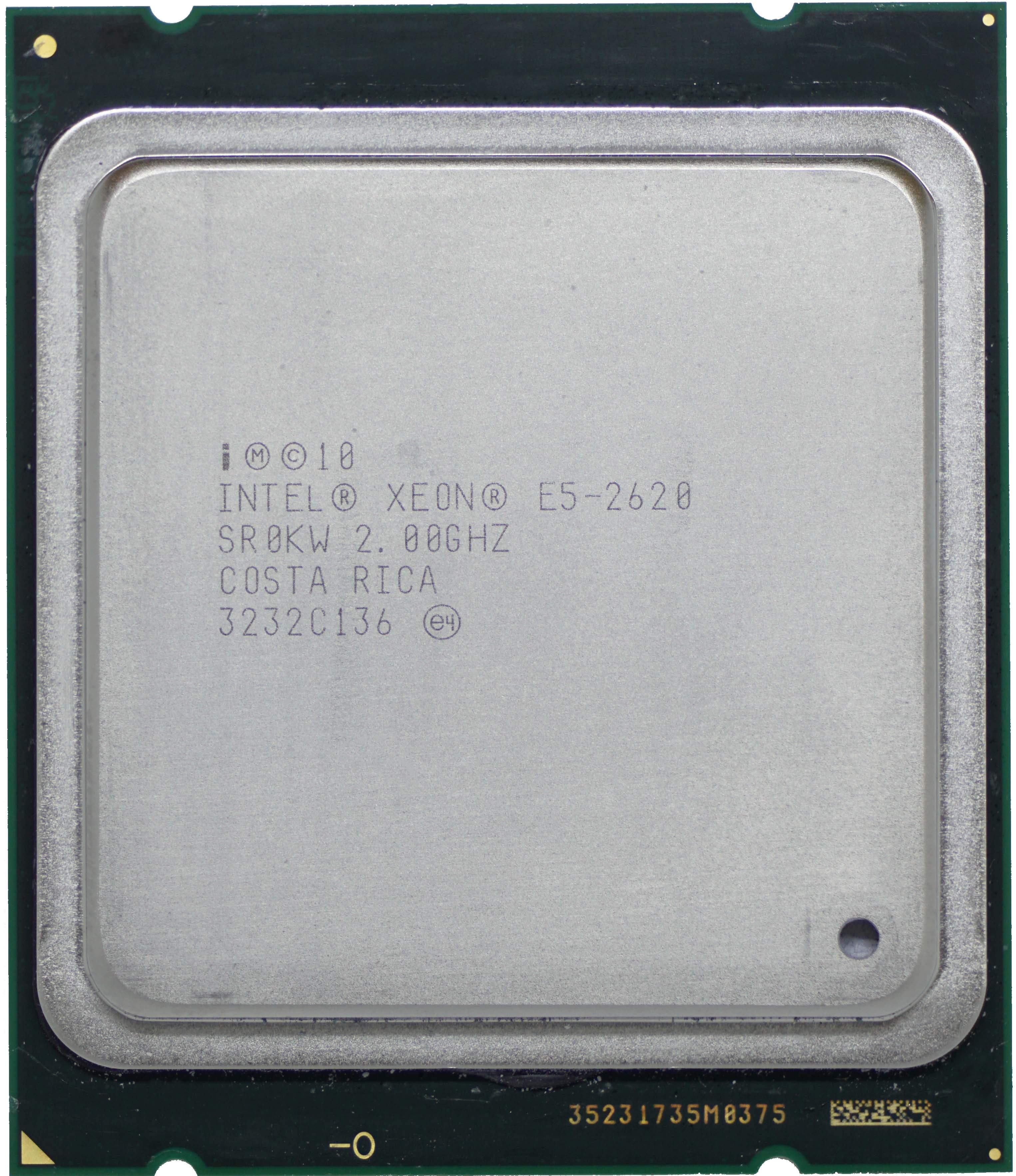 Intel Xeon E5-2620 V1 (SR0KW) 2.00GHz 6-Core LGA2011 95W 15MB CPU CPU0000302