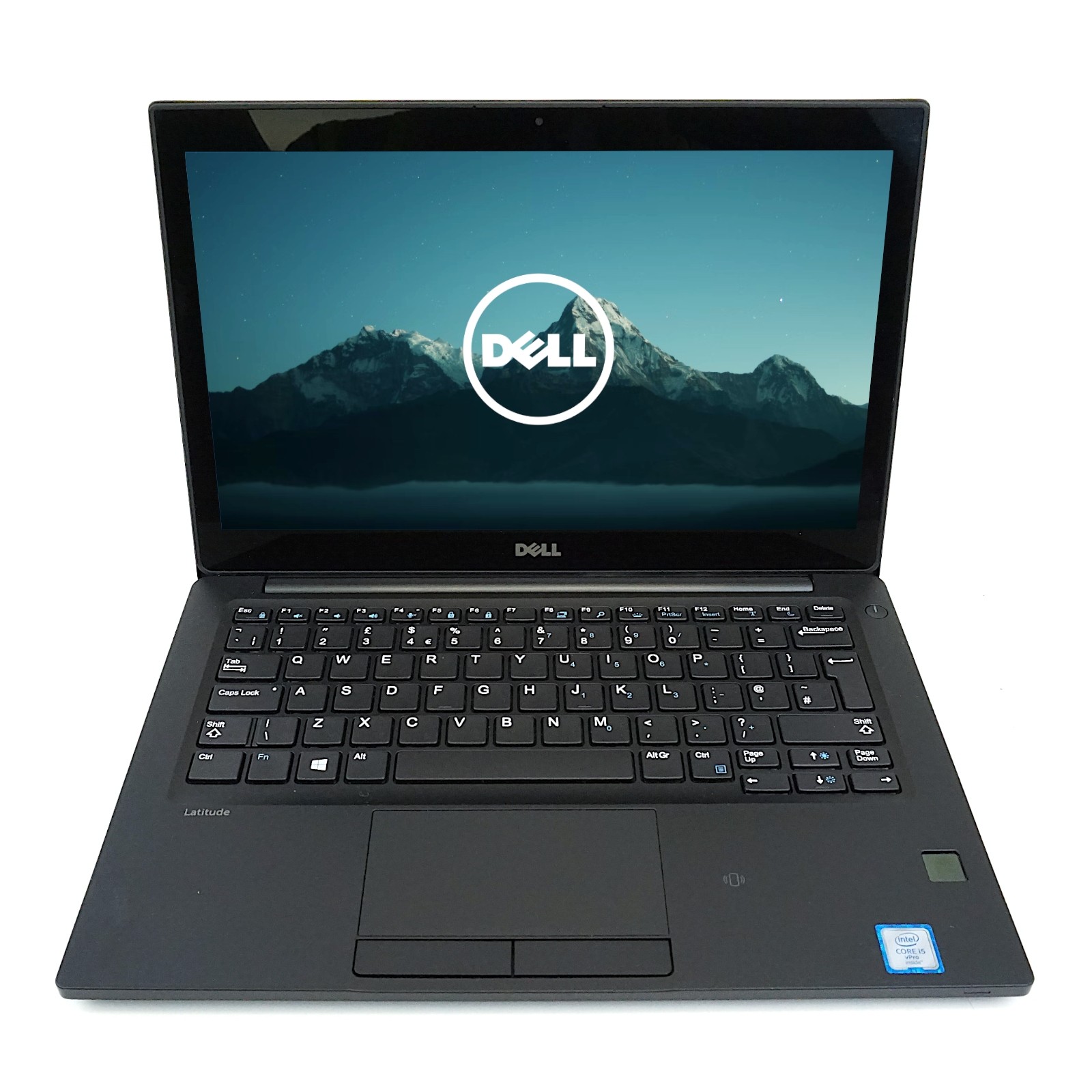 Dell Latitude 7280 12 Inch Touchscreen Laptop Front