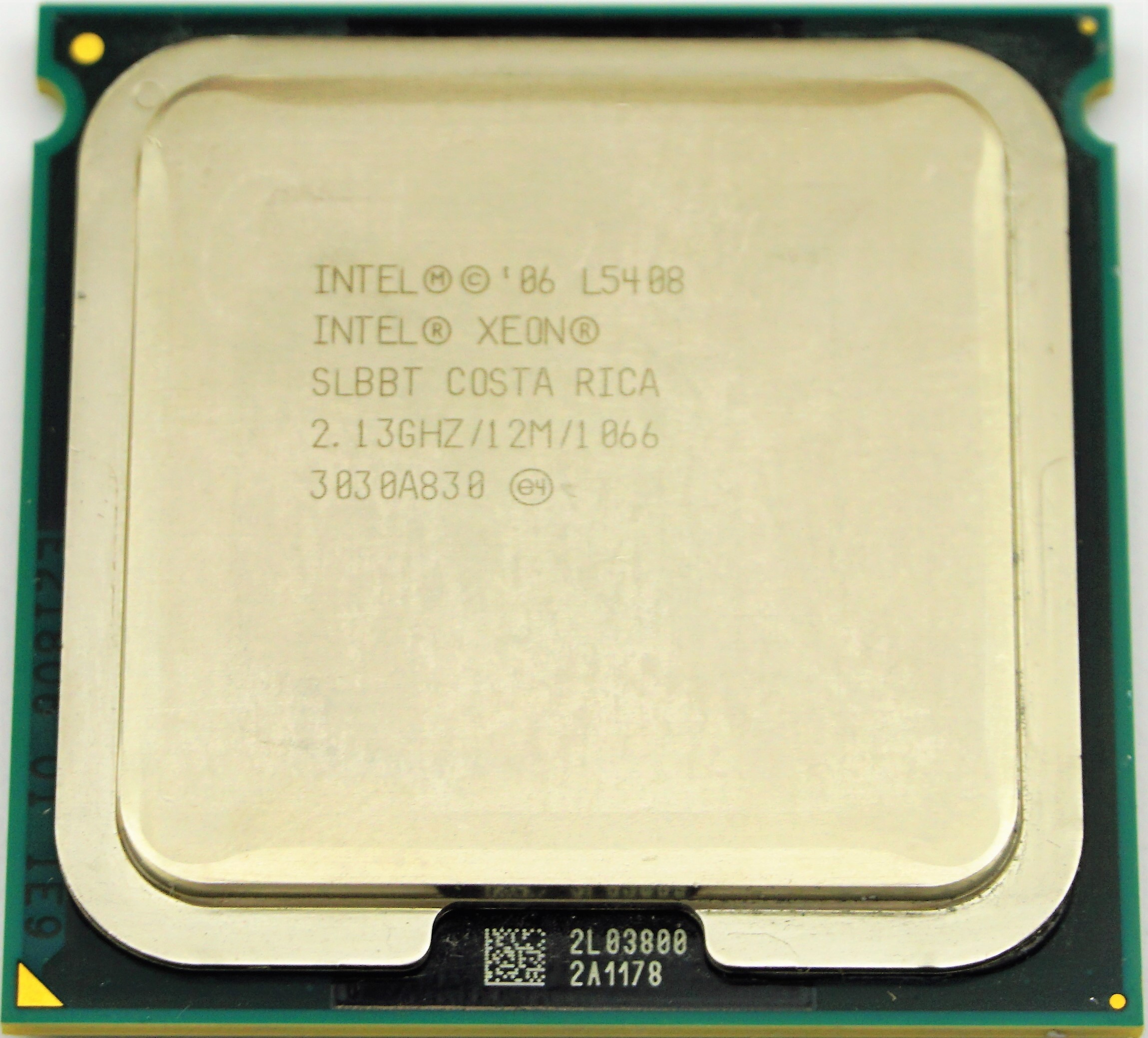Intel Xeon L5408 (SLBBT) 2.13Ghz Quad (4) Core LGA771 40W CPU