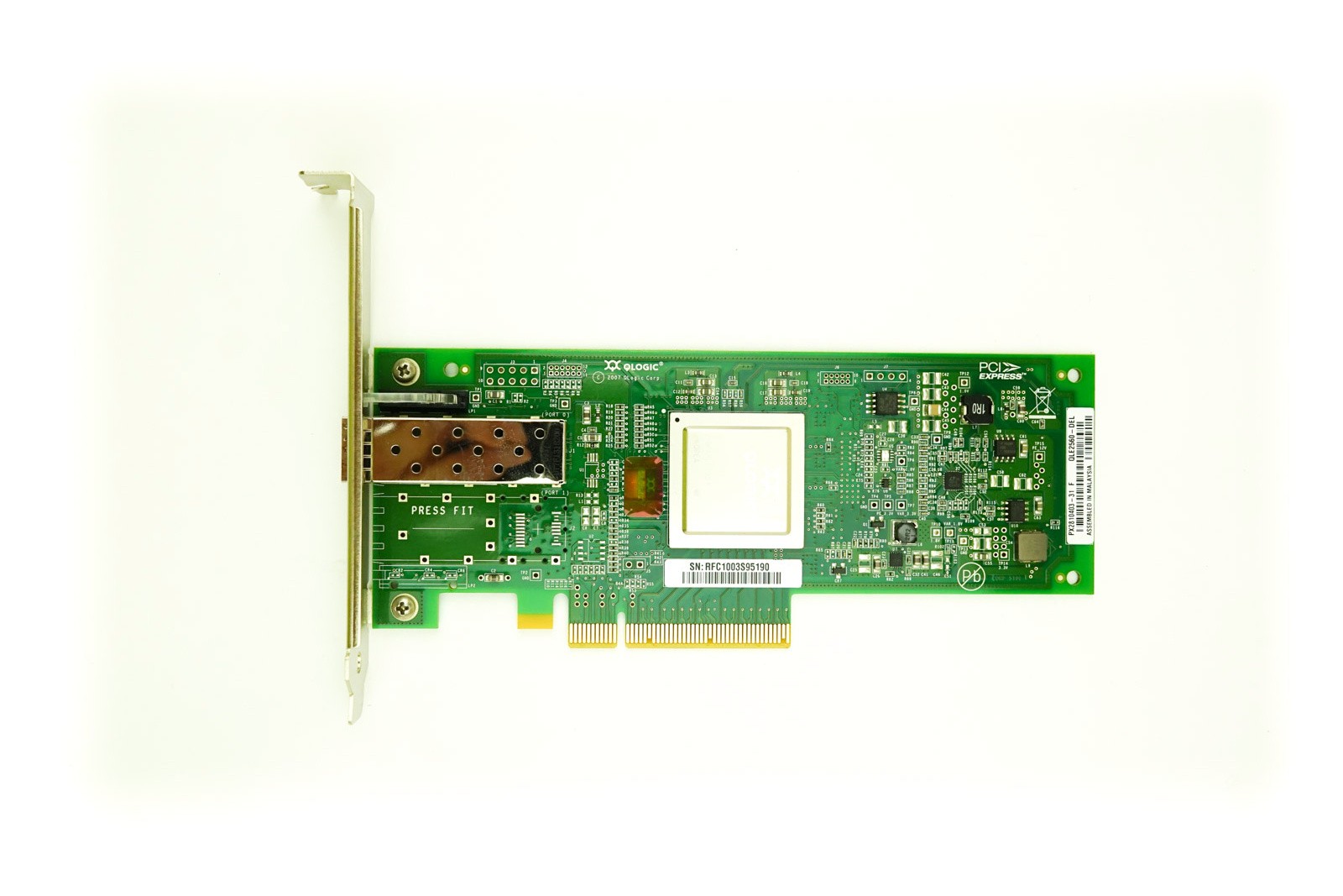 Dell QLE2560 Single Port - 8Gbps SFP+ Full Height PCIe-x8 HBA