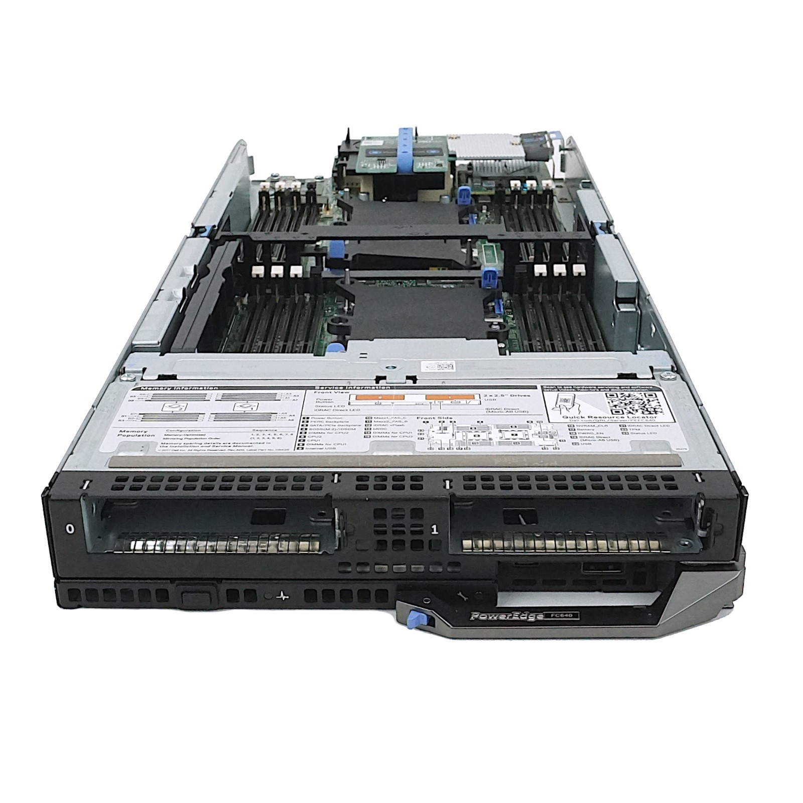 Dell PowerEdge FC640 - Front