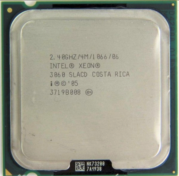Intel Xeon 3060 (SLACD) 2.40Ghz Dual (2) Core LGA775 65W CPU
