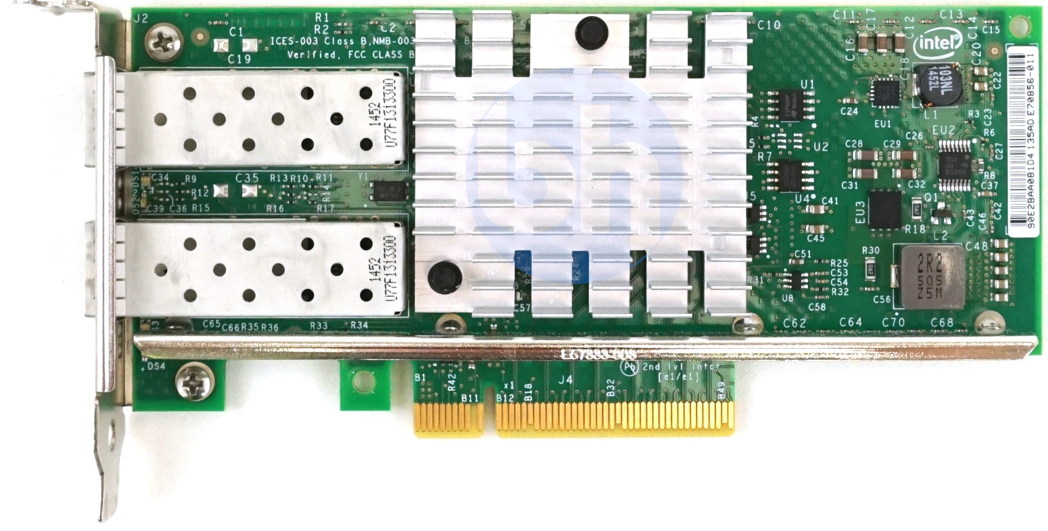 Sun X520-DA2 Dual Port - 10GbE SFP+ Low Profile PCIe-x8 CNA
