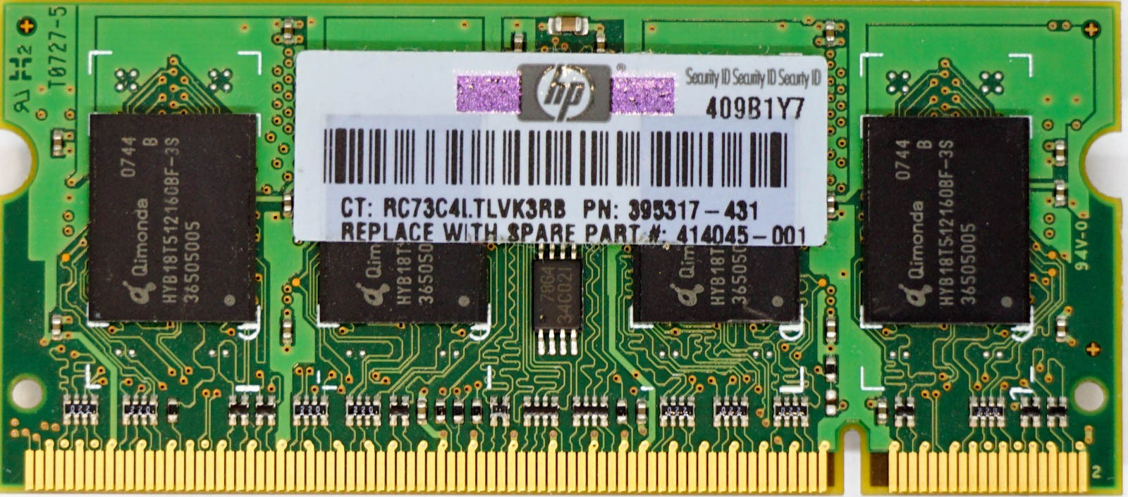 HP (395317-431) - 512MB PC2-5300S (DDR2-667Mhz, 2RX16)