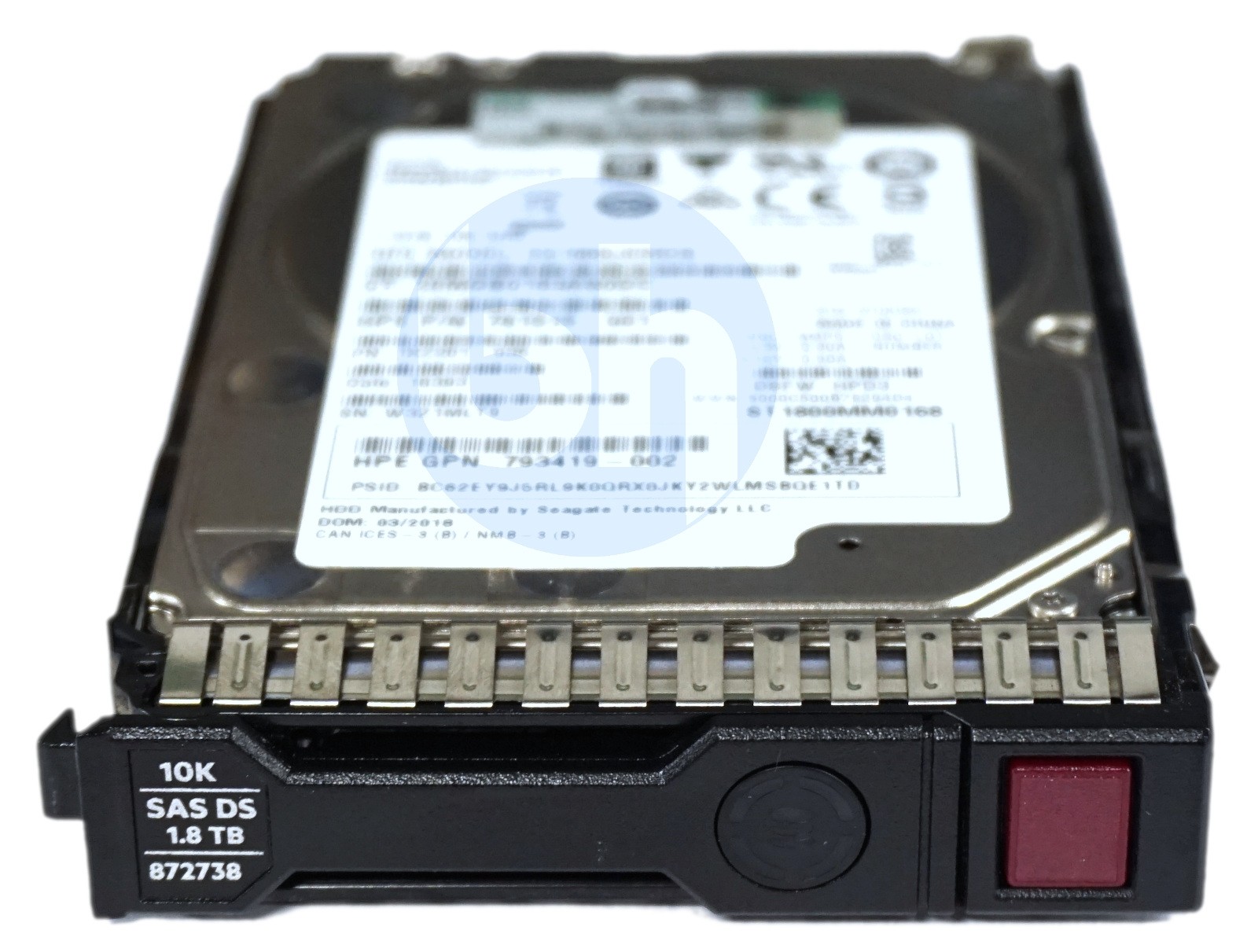 HP (872738-001) 1.8TB (2.5") SAS-3 12Gbps 10K HDD