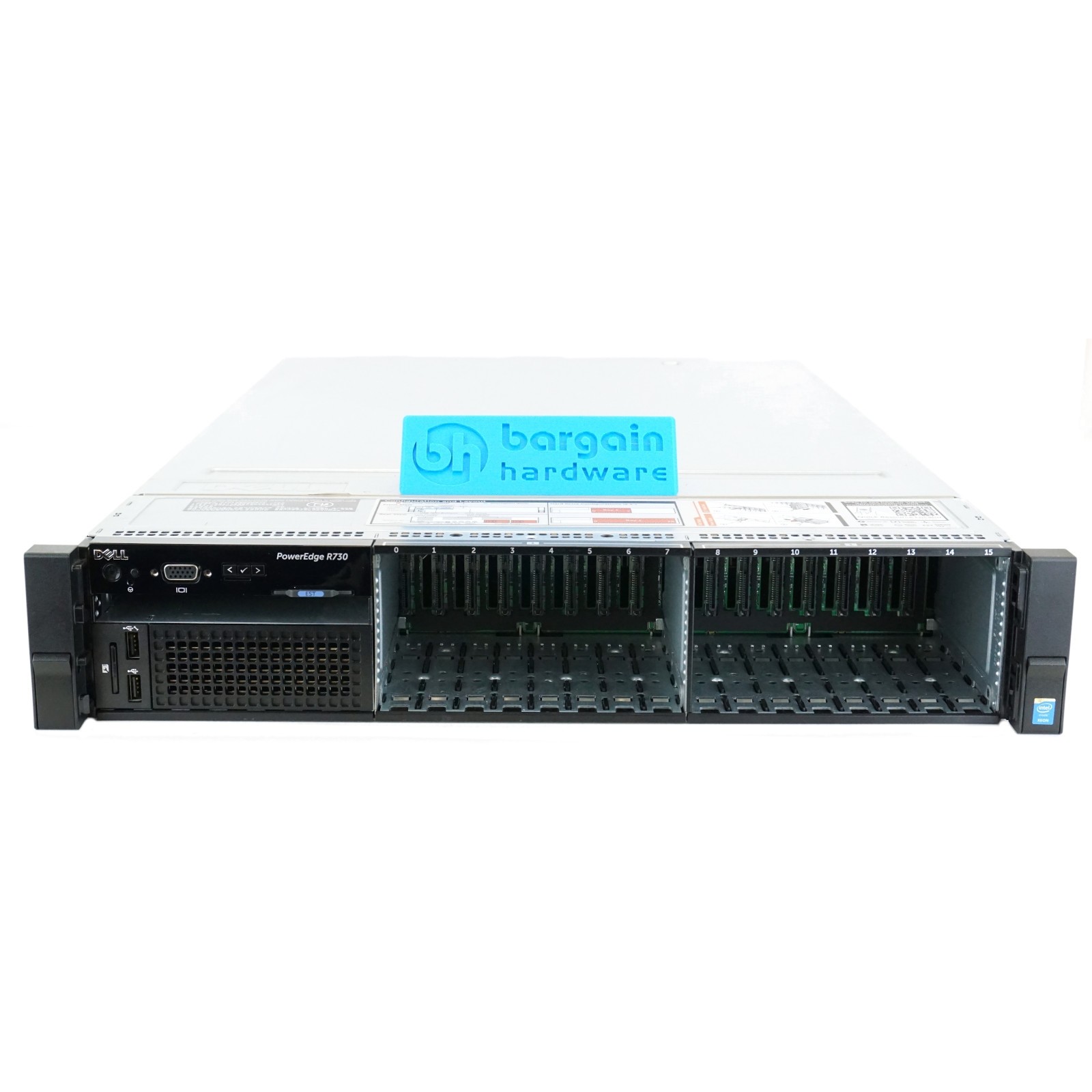 H21J3 Dell PowerEdge R730 16xSFF 2.5in 2U Barebones Server