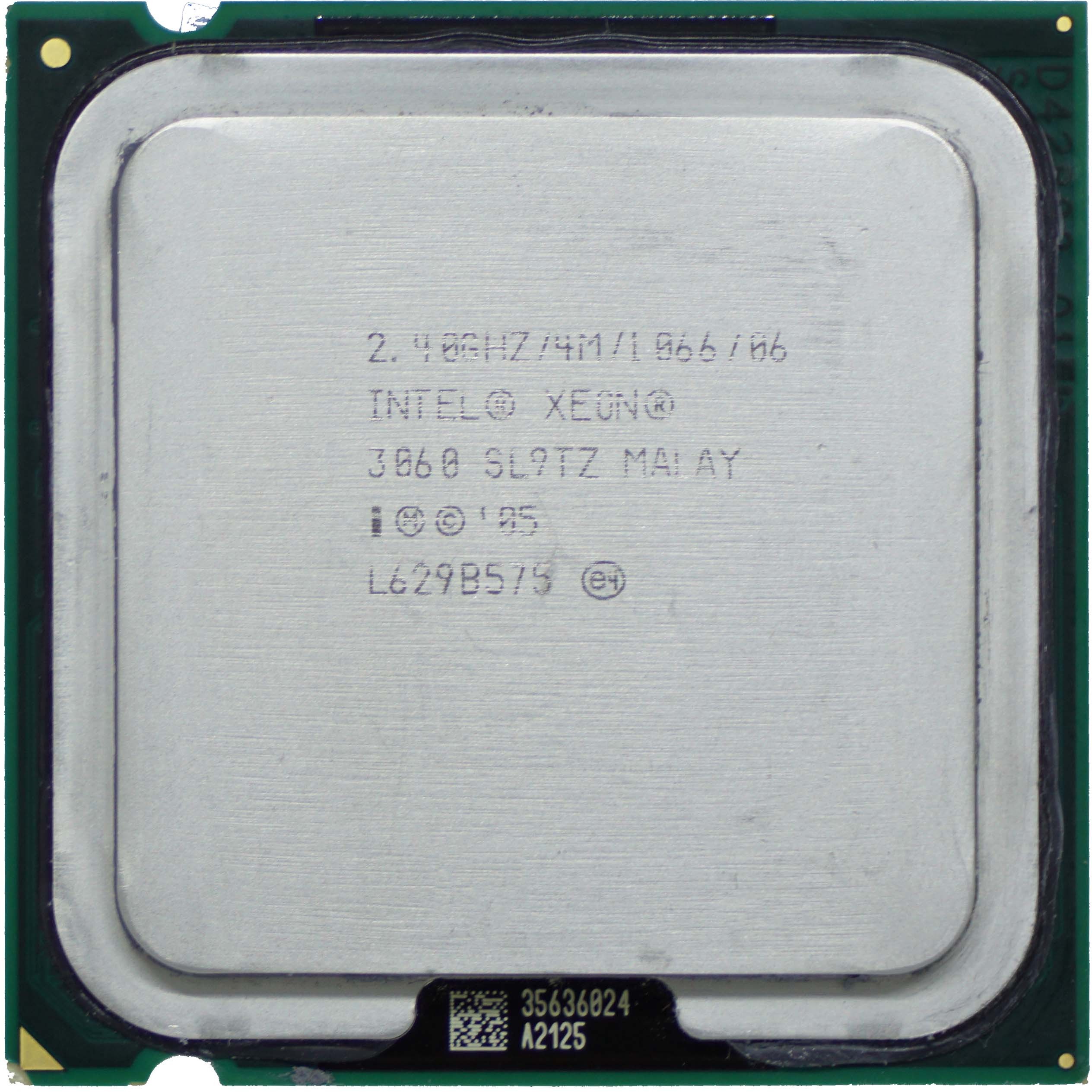Intel Xeon 3060 (SL9TZ) 2.40Ghz Dual (2) Core LGA775 65W CPU