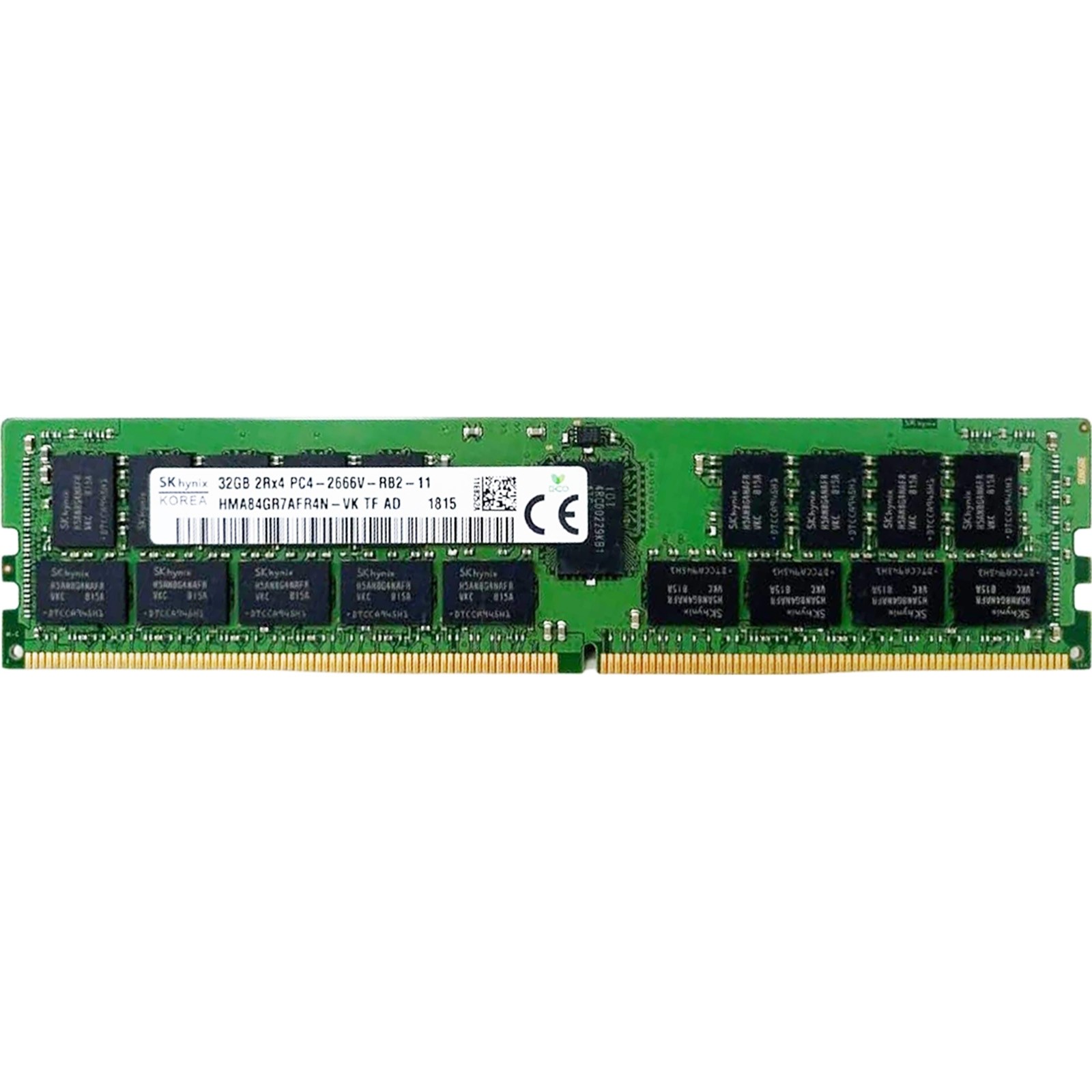 Hynix (HMA84GR7AFR4N-VK) - 32GB PC4-21300V-R (2RX4, DDR4-2666MHz) RAM