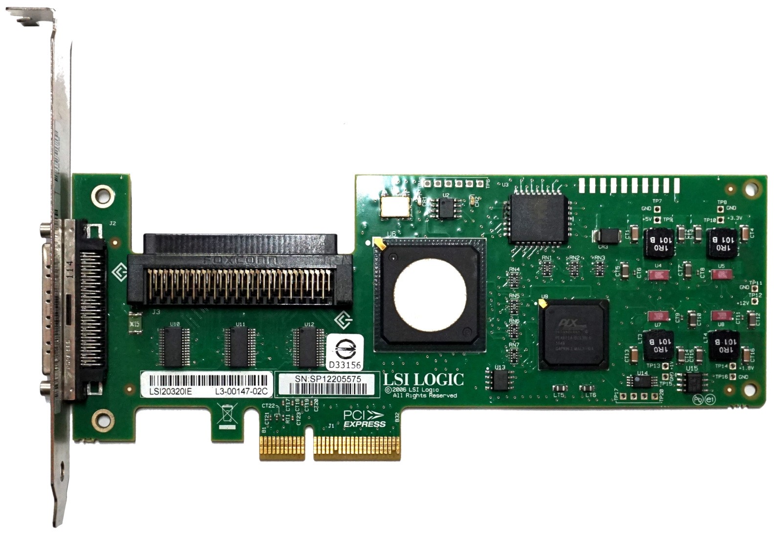 Dell LSI 20320-DE - FH PCIe-x4 SCSI Controller