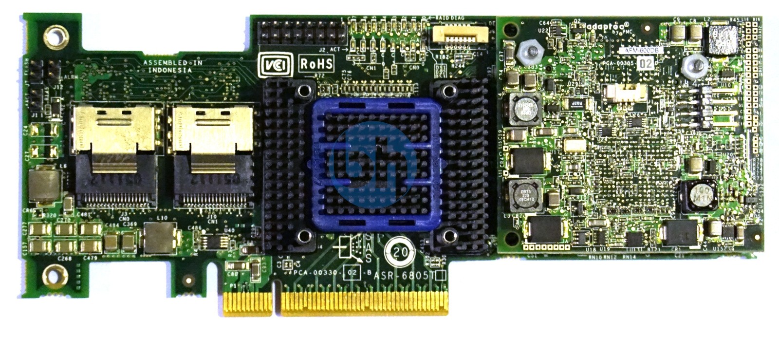 Adaptec ASR-6805T 512MB - Internal PCIe-x8 6Gbps SAS RAID Controller