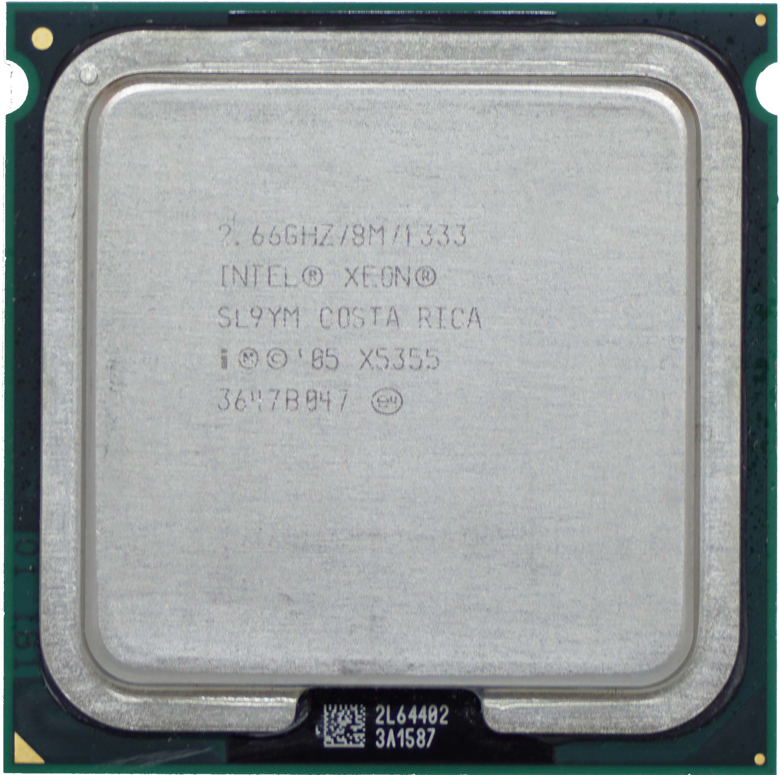 Intel Xeon X5355 (SL9YM) 4-Core 2.66GHz LGA771 8MB 120W CPU Processor