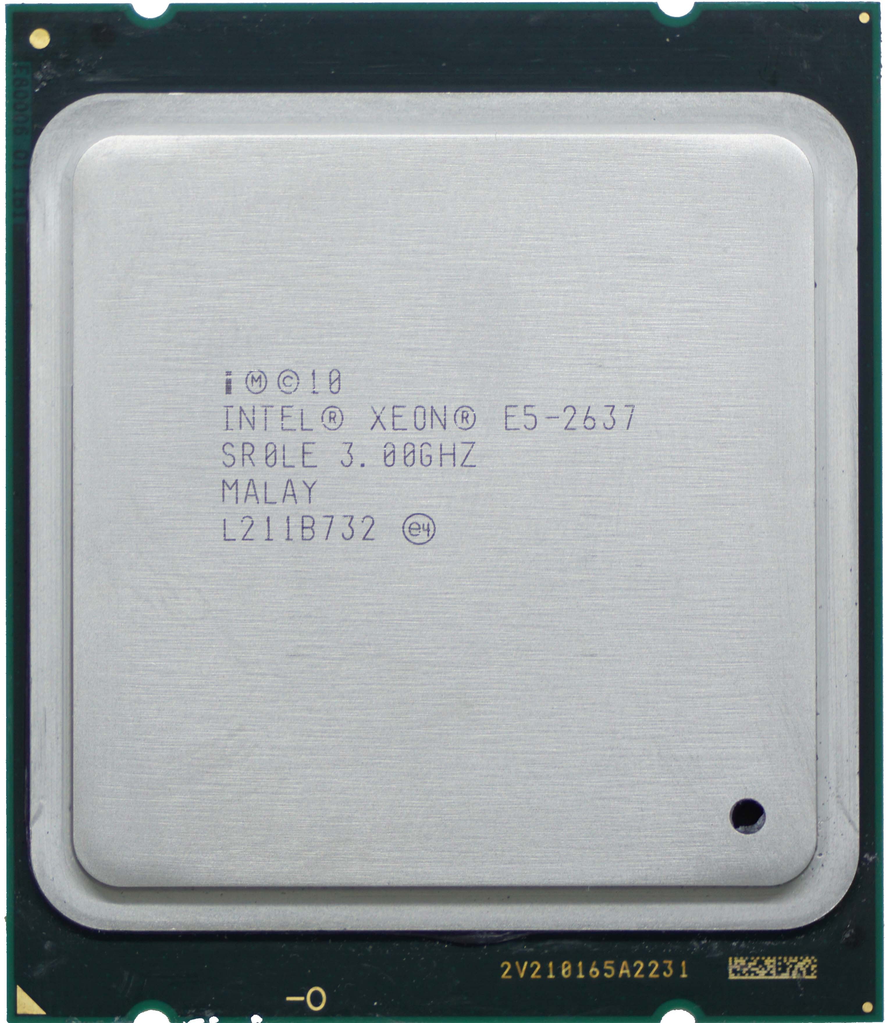 Wording formal Vaccinate Intel Xeon E5-2637 V1 (SR0LE) 3.00Ghz Dual (2) Core LGA2011 80W CPU  Processor
