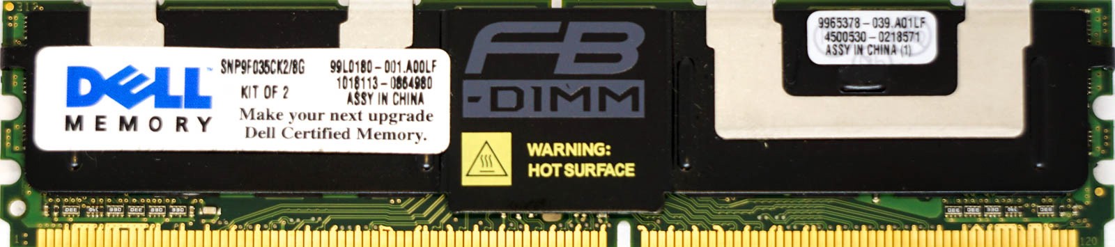Kingston - 4GB PC2-5300F (DDR2-667Mhz, 2RX4)