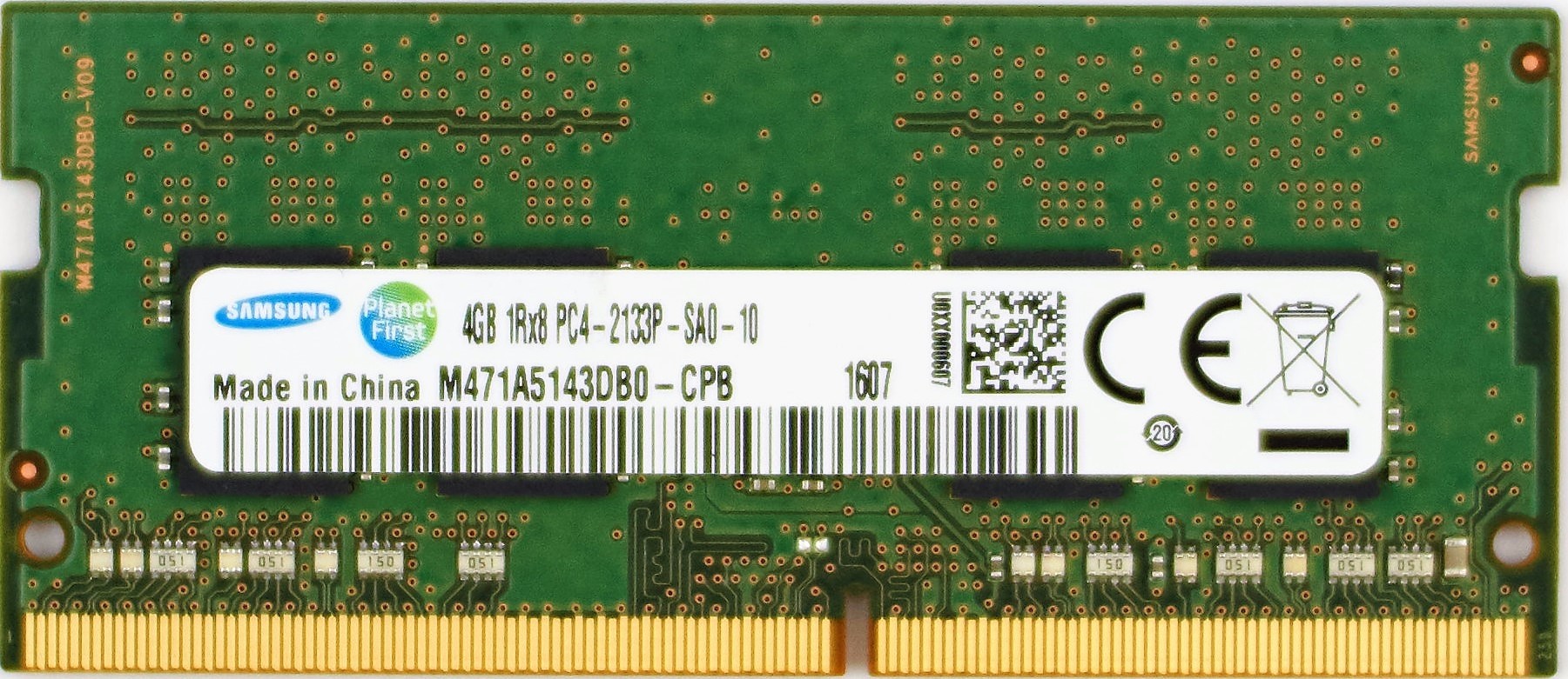 Samsung - 4GB PC4-17000P-S (DDR4-2133Mhz, 1RX8)