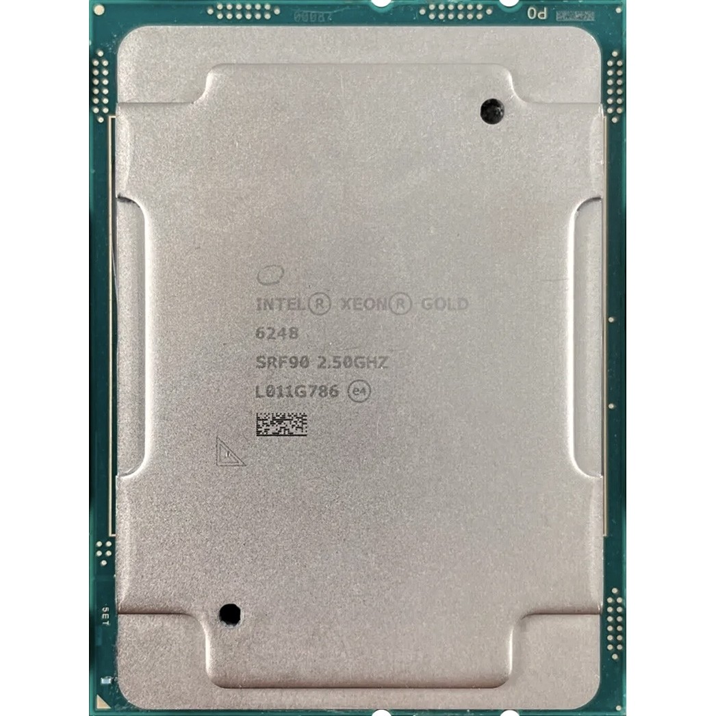 Intel Xeon Gold 6248 (SRF90) - 20-Core 2.50GHz LGA3647 27.5MB 150W CPU